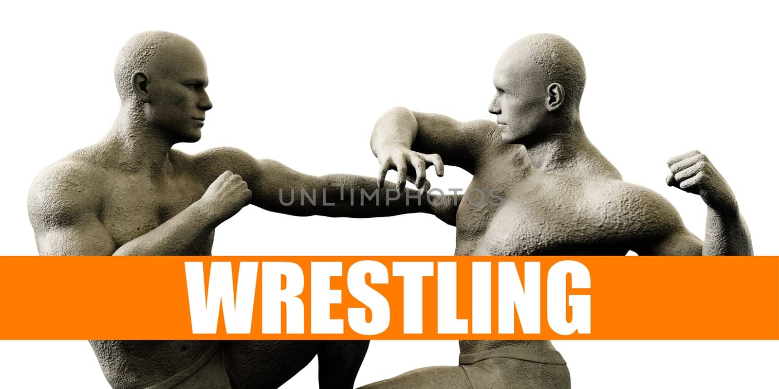 Wrestling Classes Training Fighting Concept Background