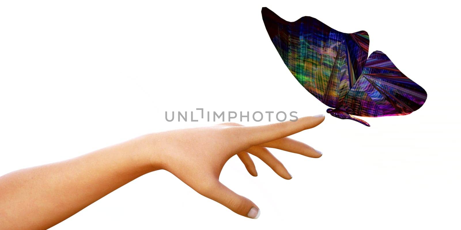 Digital Innovation Futuristic Technology Transform and Evolution Concept