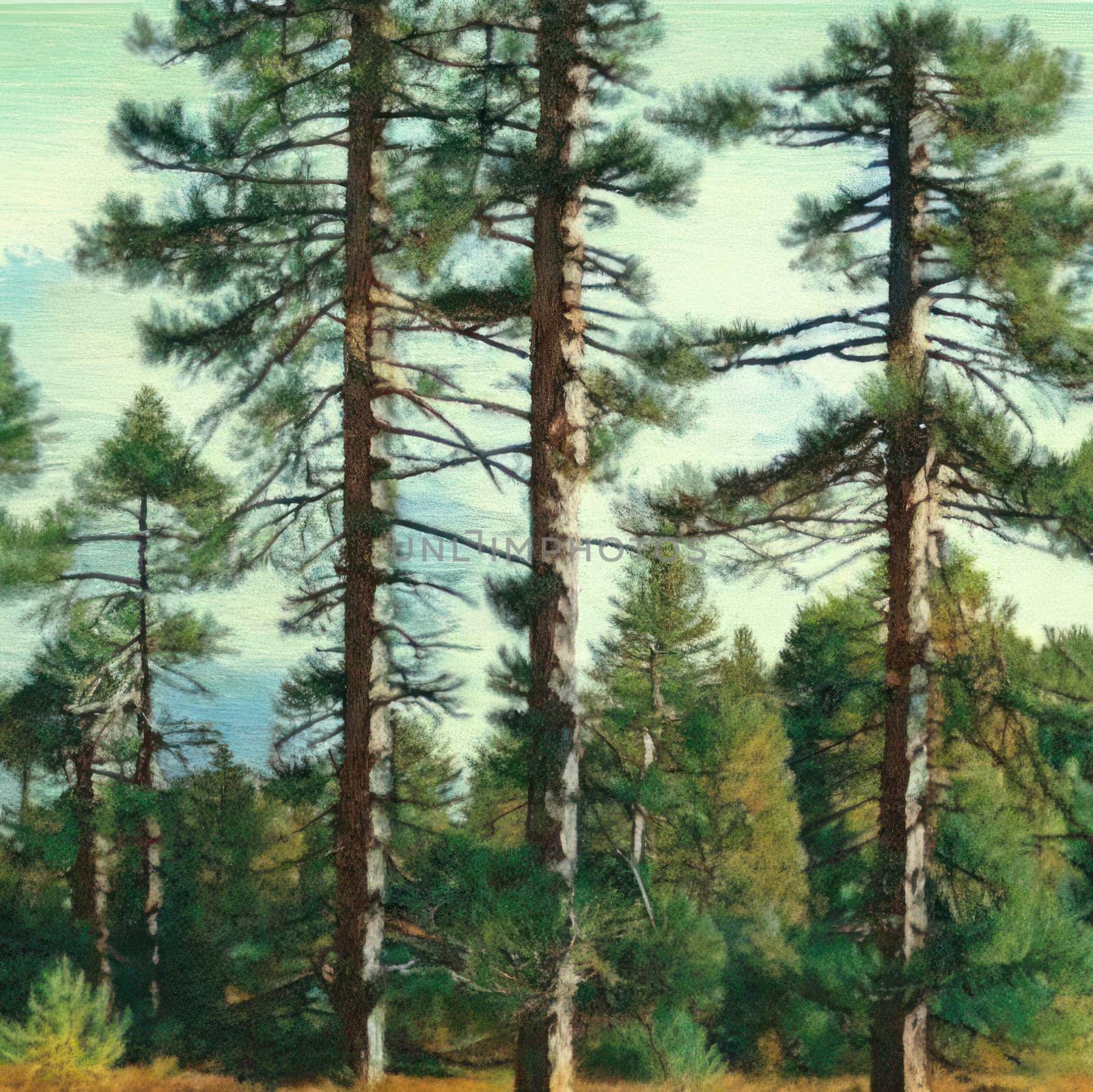 Pine. Image created by AI
