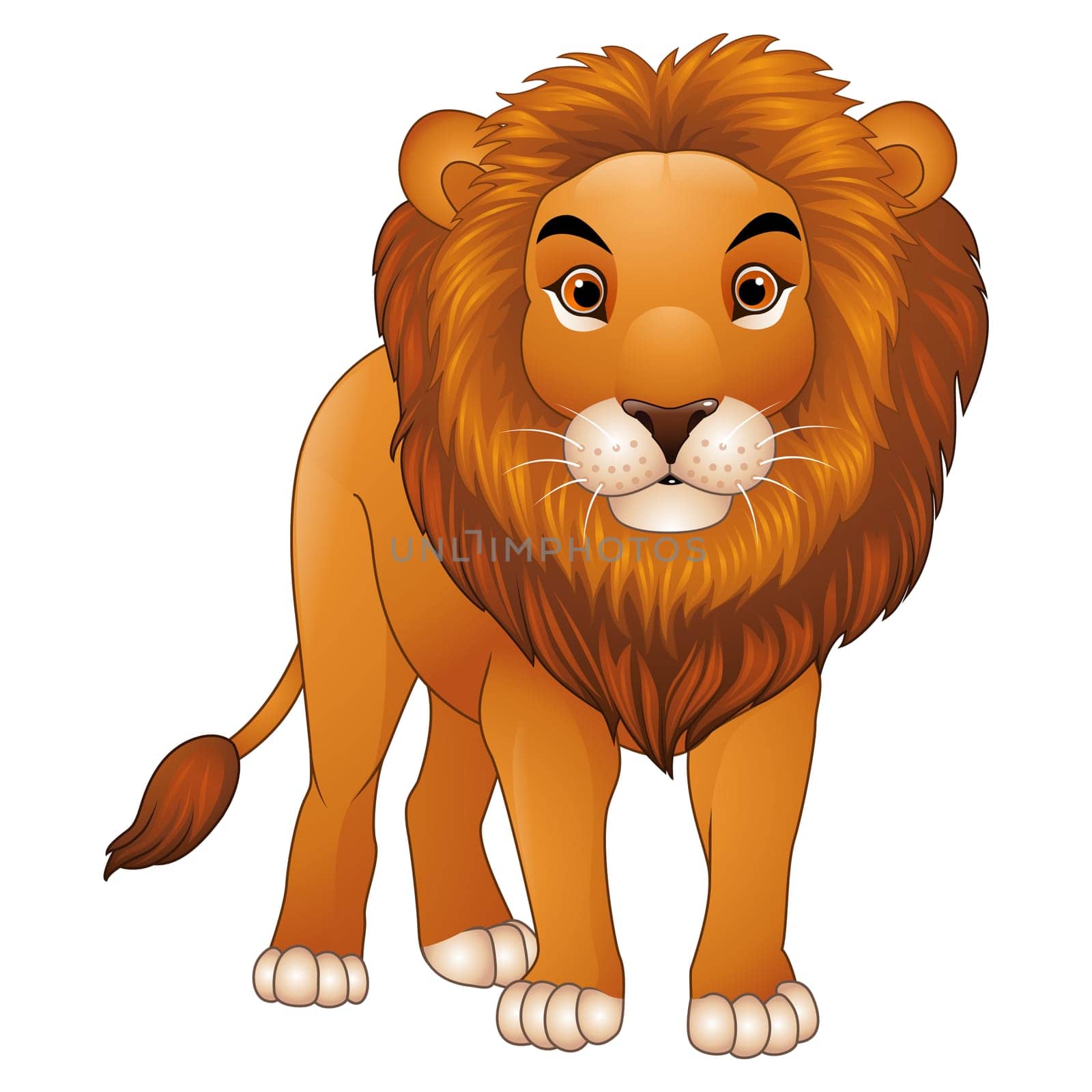 Cartoon lion