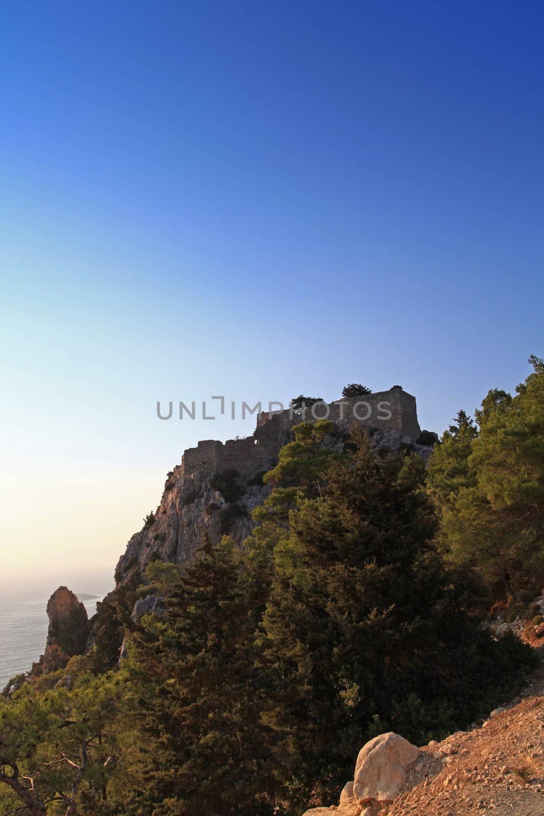 Monolithos Castle by olliemt