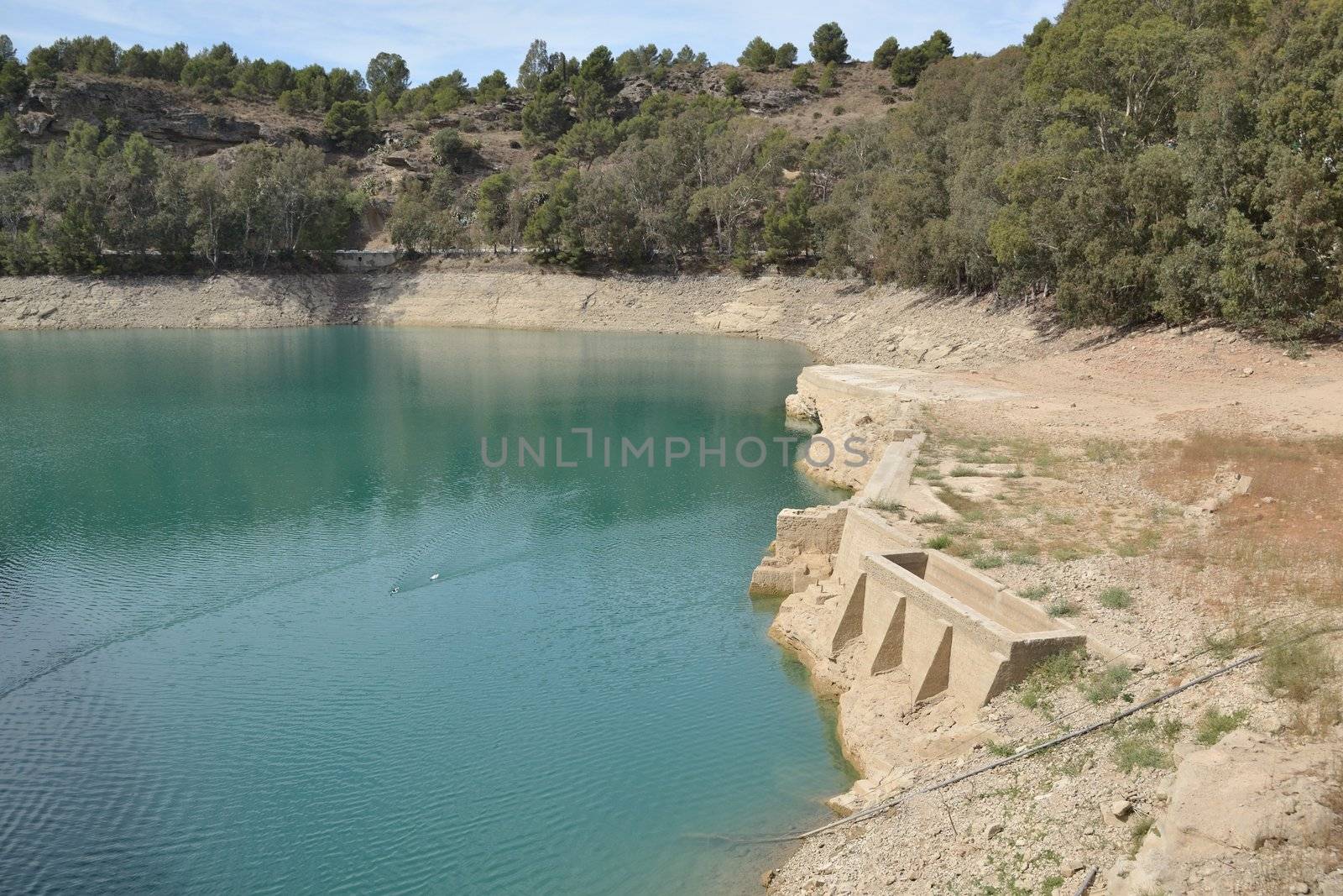 ardales natural park in the park located fifty kilometers from Malaga