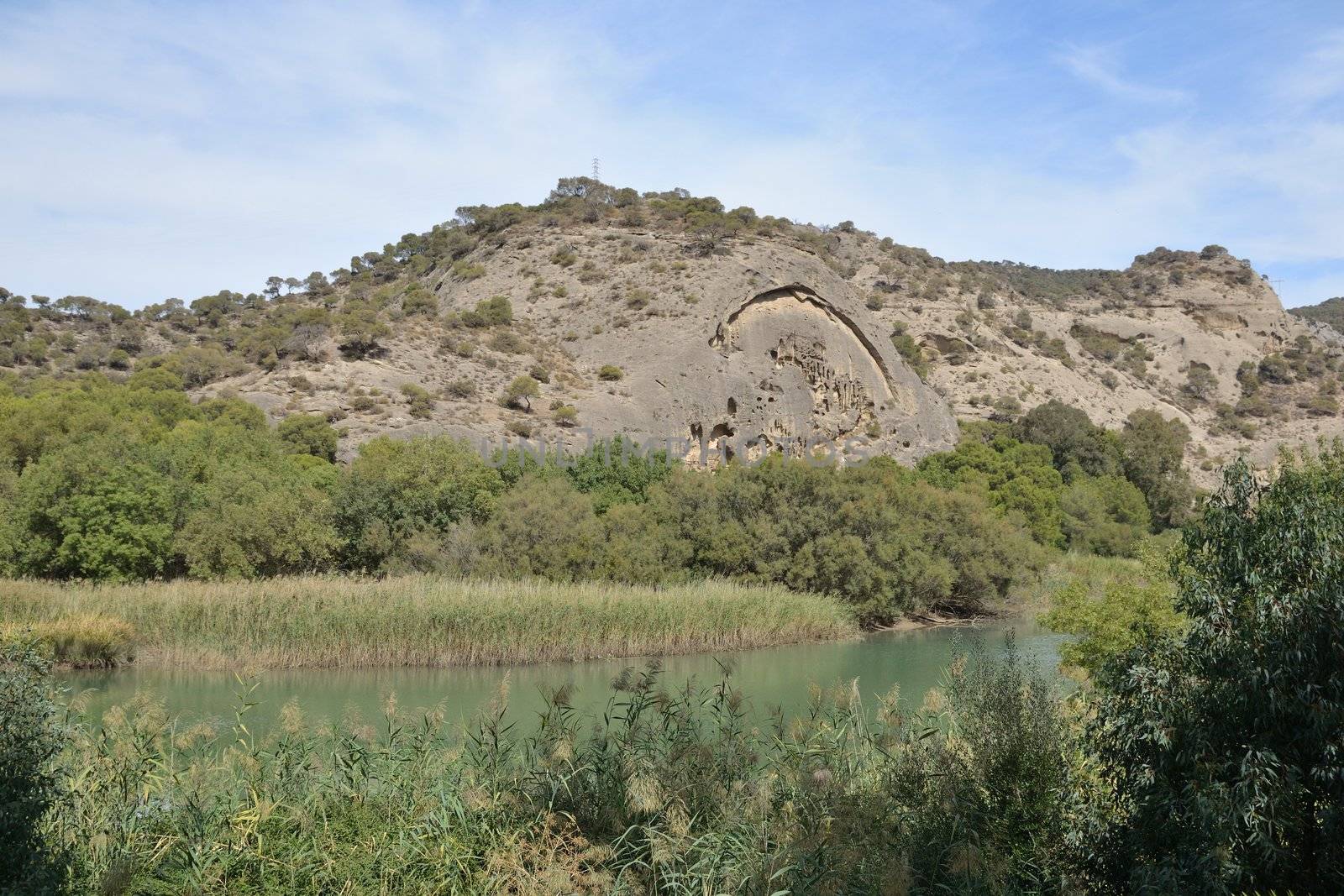 ardales natural park in the park located fifty kilometers from Malaga