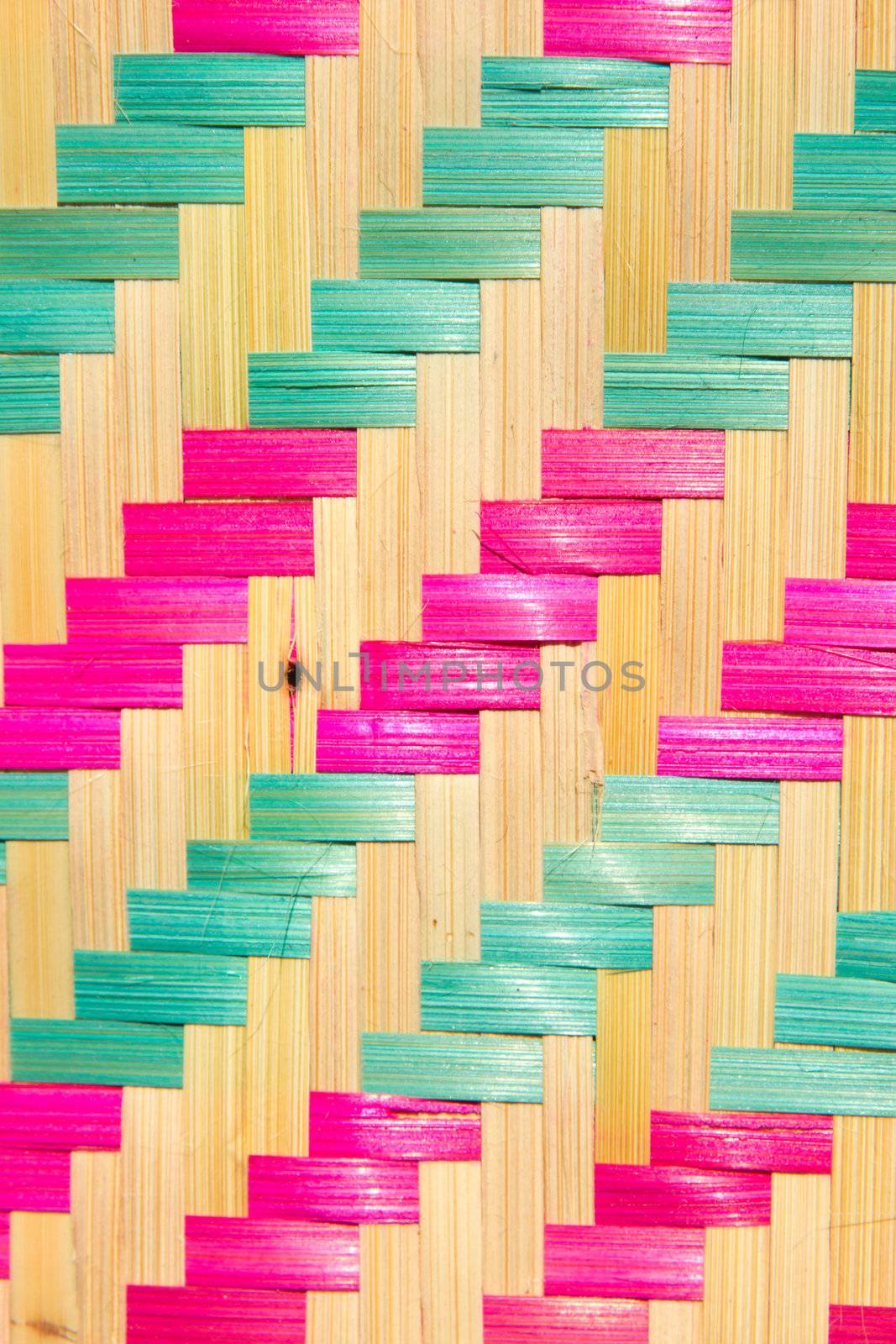 close up of bamboo pattern texture
