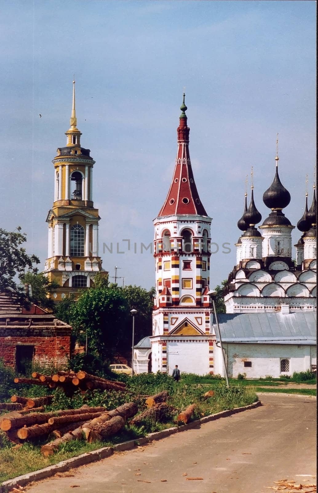Temple complex in the city of Suzdal of Vladimir region