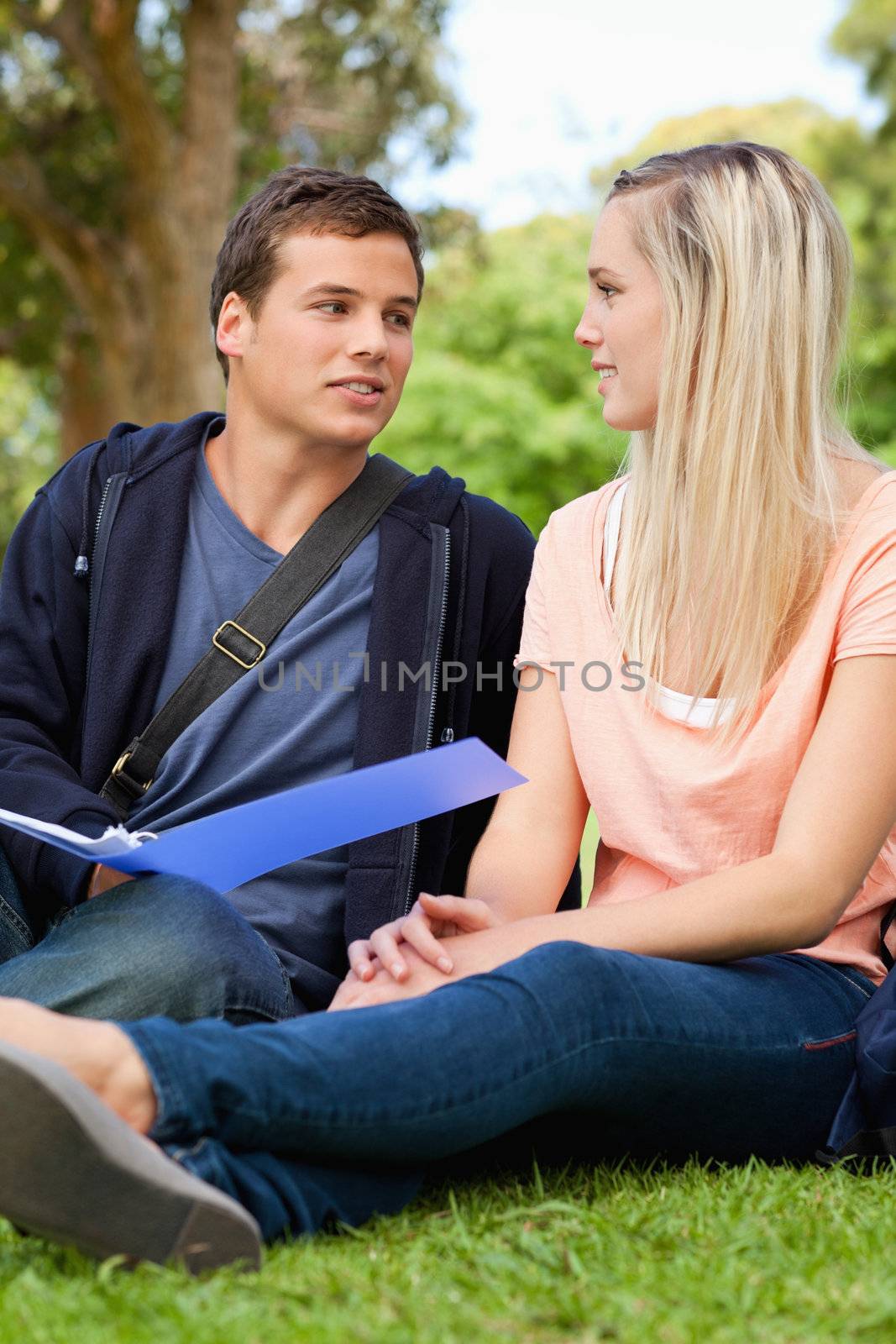 Students revising together by Wavebreakmedia