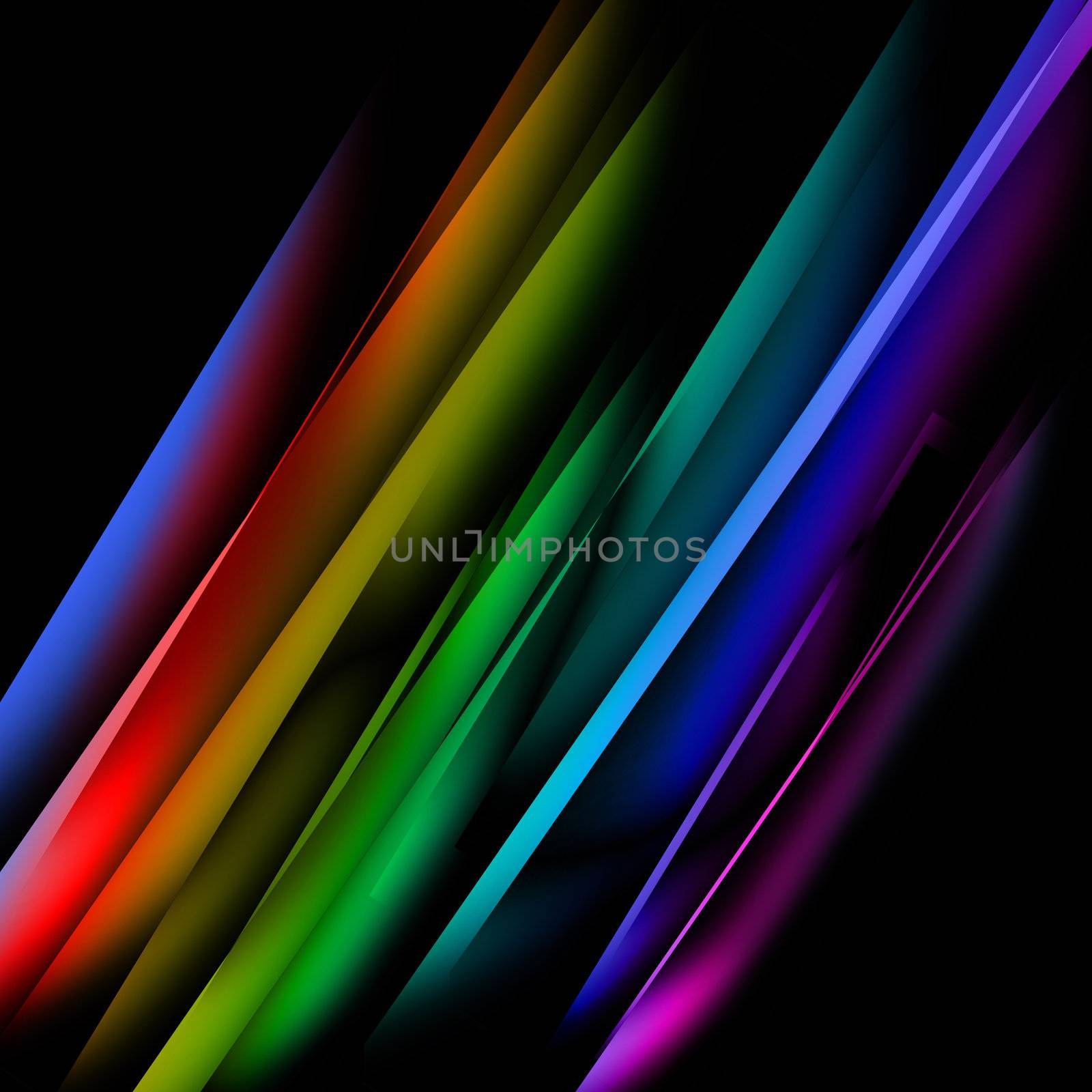 Oblique multicolored straight lines by Wavebreakmedia