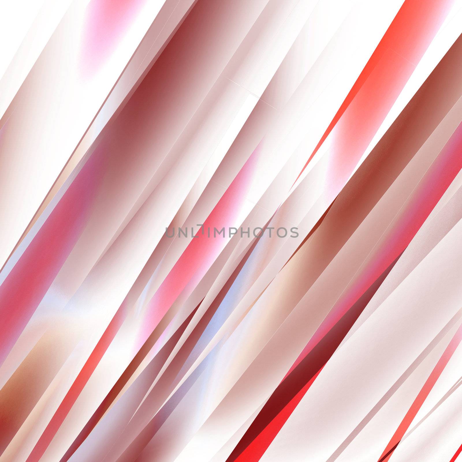 Straight red lines in a downward angle by Wavebreakmedia