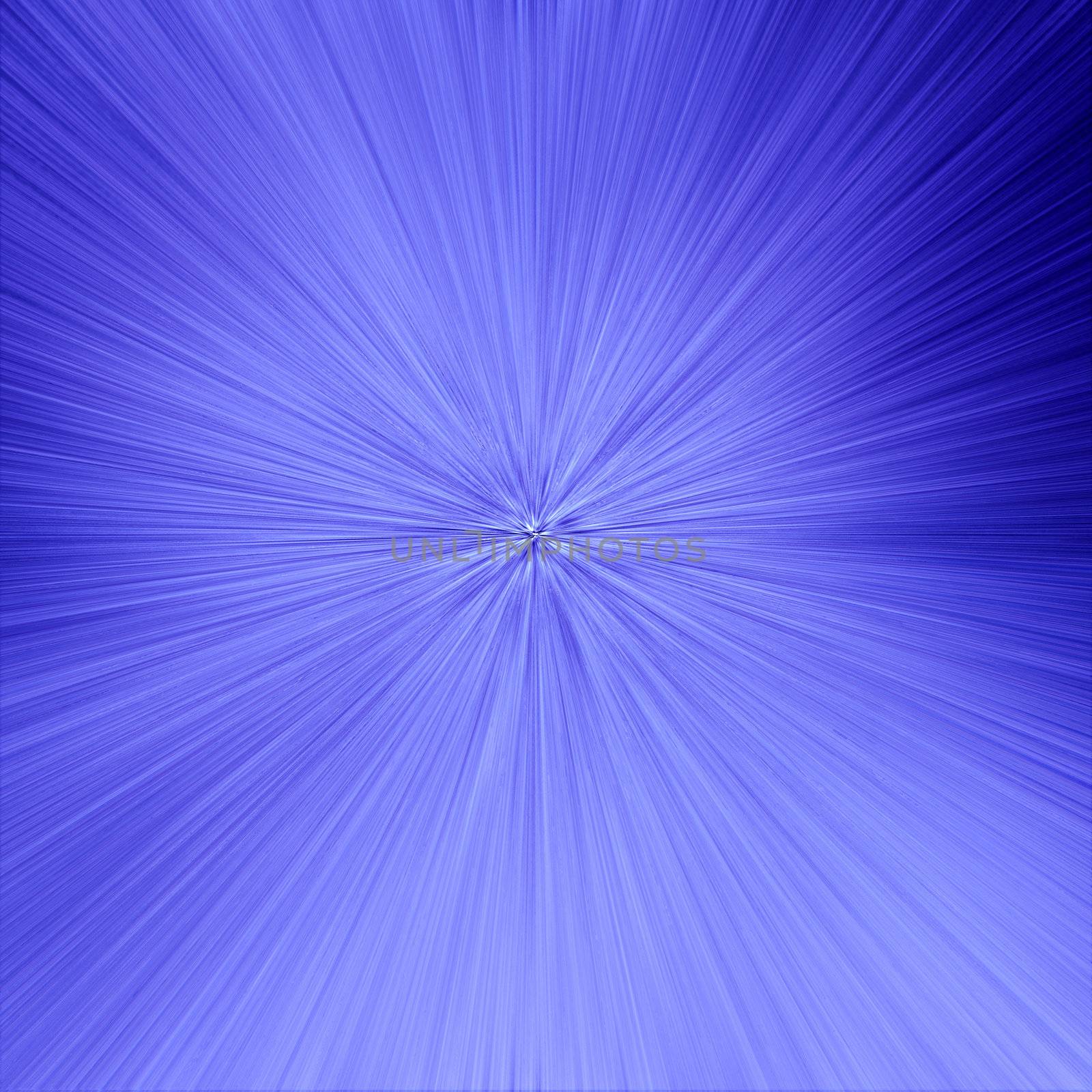 Blue straight lines converging by Wavebreakmedia