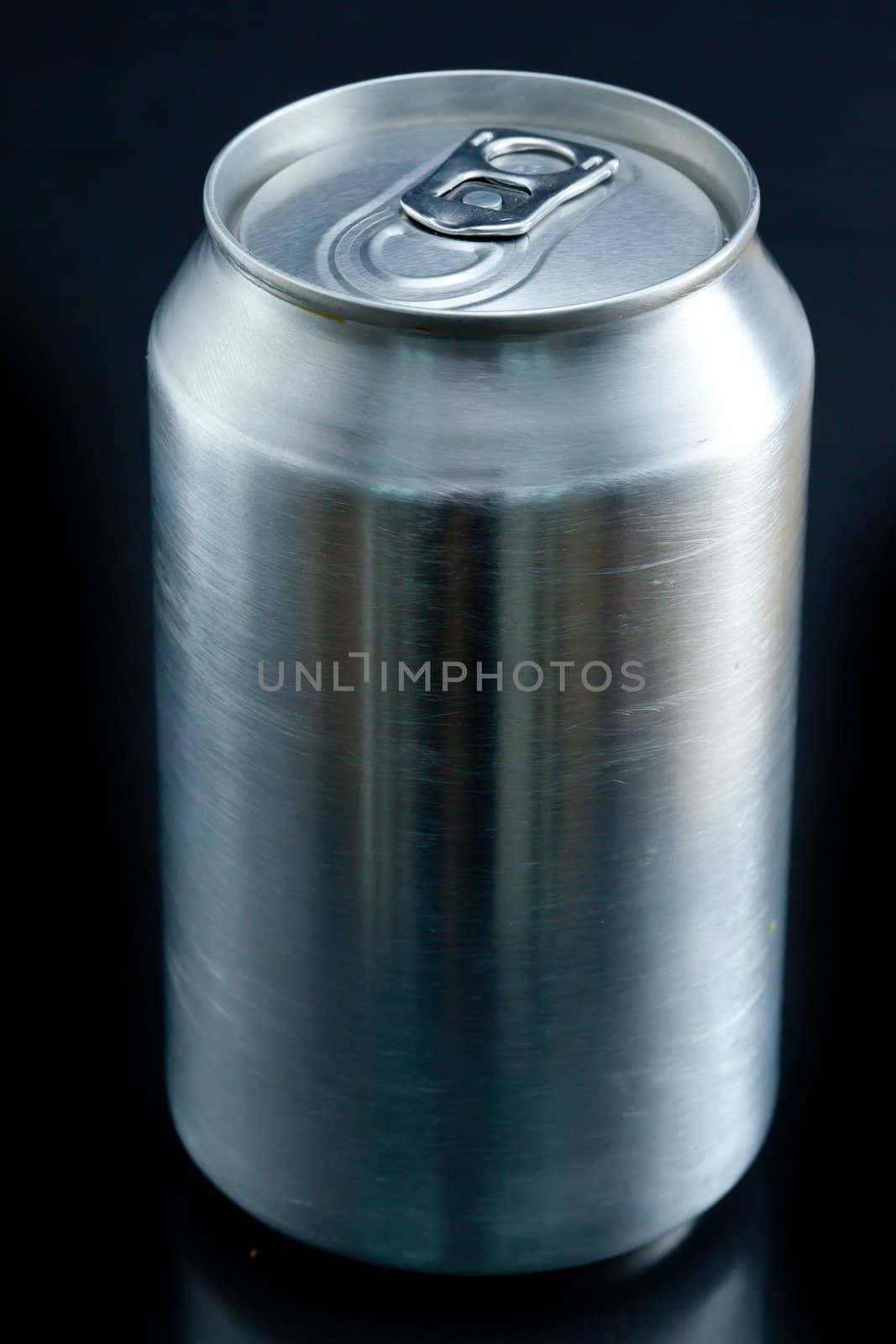 Close up of an aluminium closed can  by Wavebreakmedia