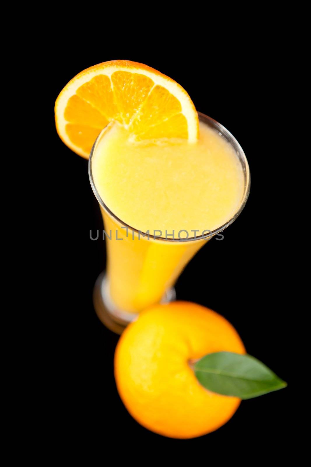 Orange fruit liquid by Wavebreakmedia