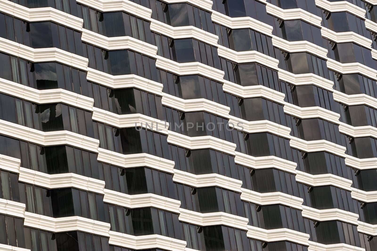 Pattern of windows corporate building Modern Glass Architecture