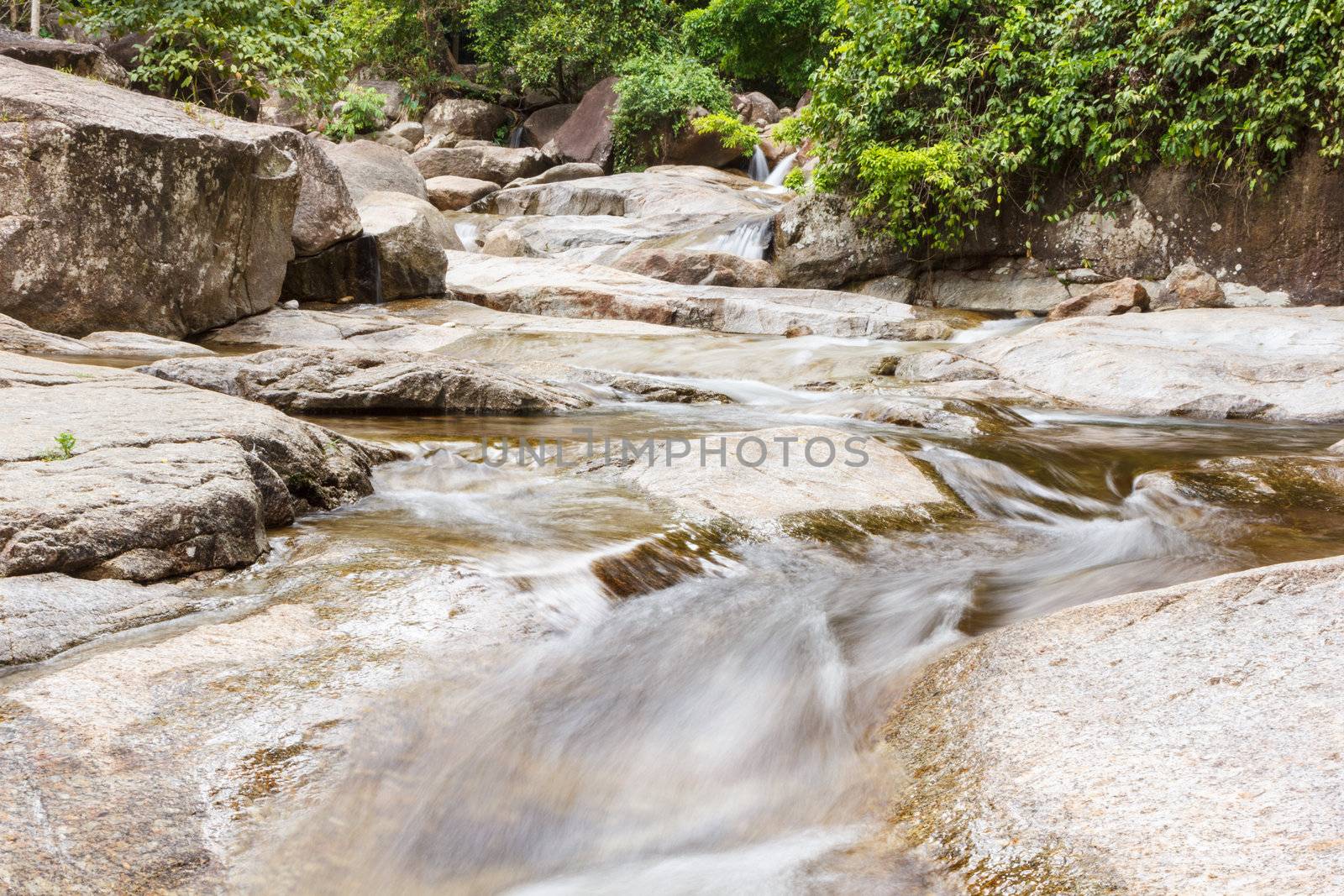 Waterfall in Southern, Thailand