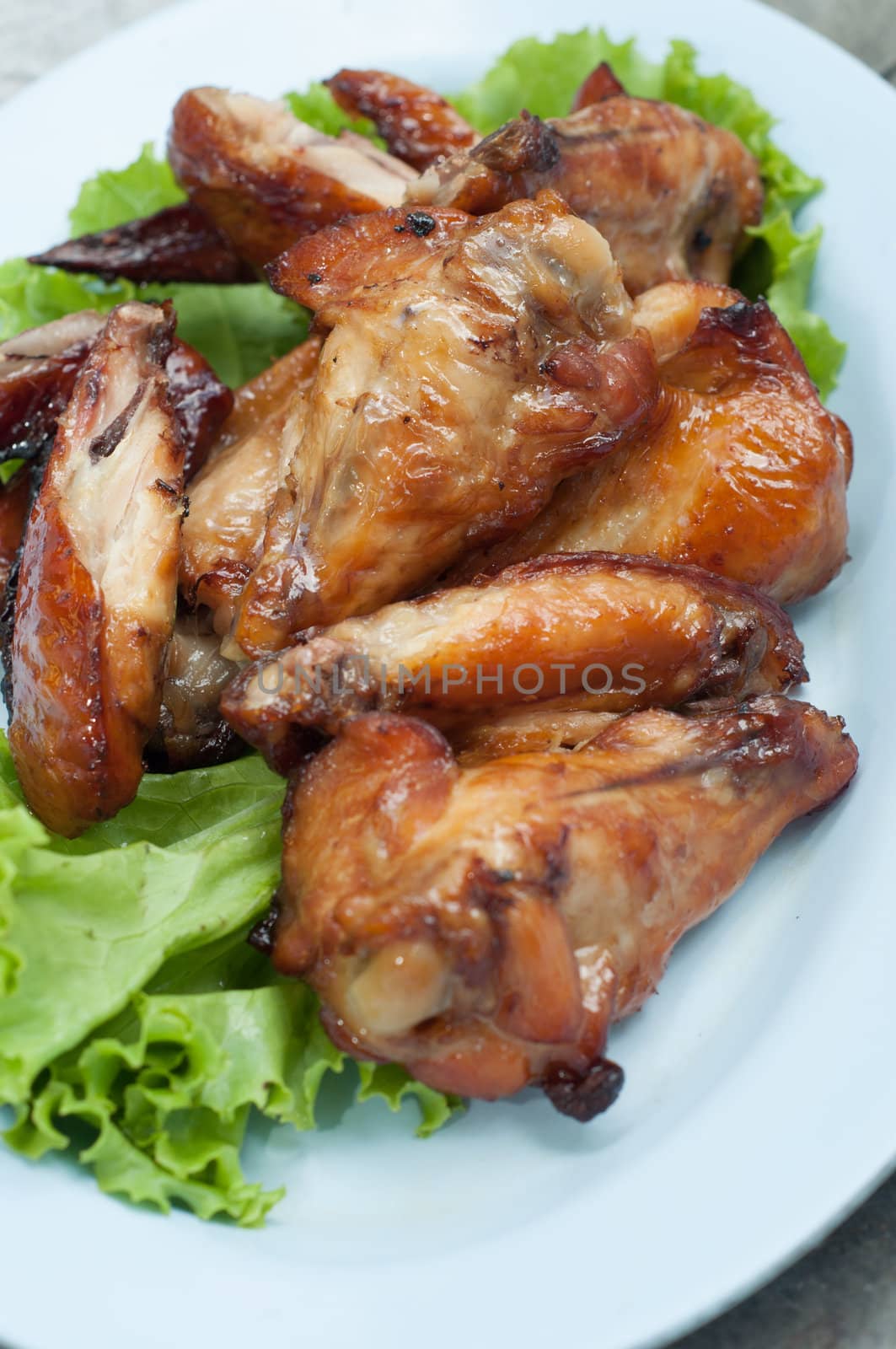 Grilled chicken by ngarare