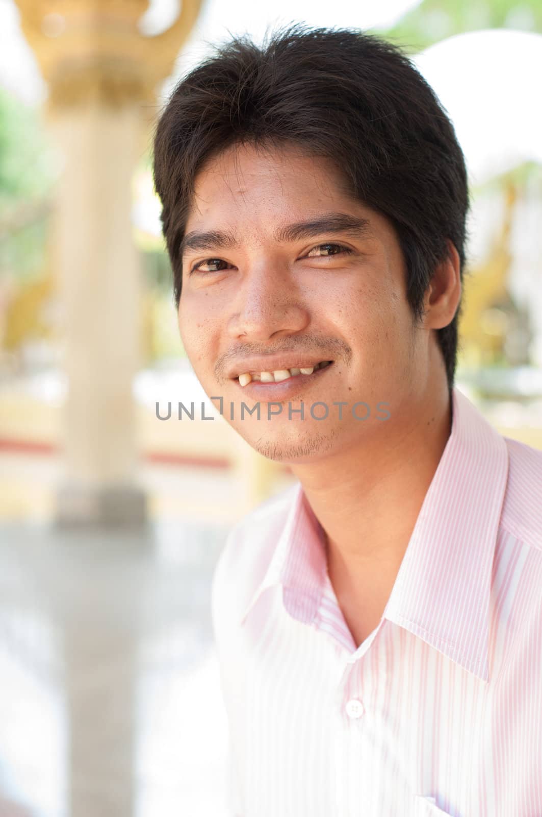 asian man portrait by ngarare