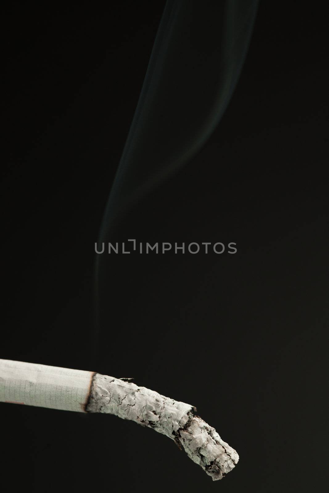 Ash of cigarette by Wavebreakmedia