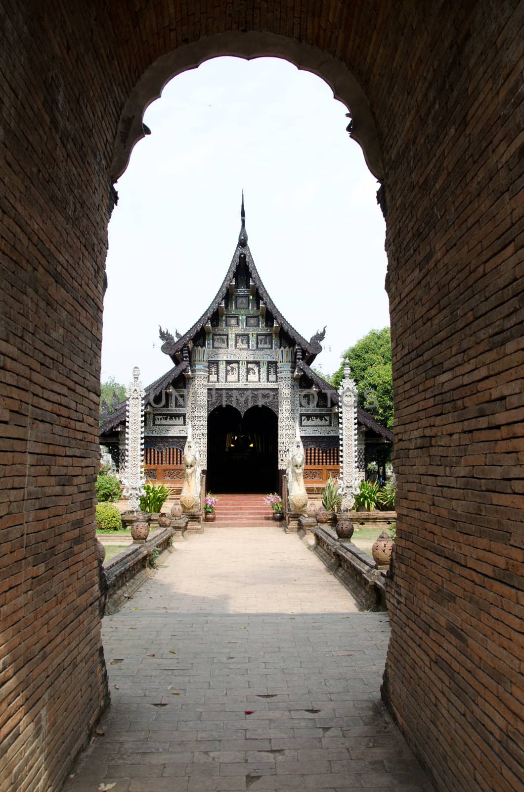 arch temple art of thailand