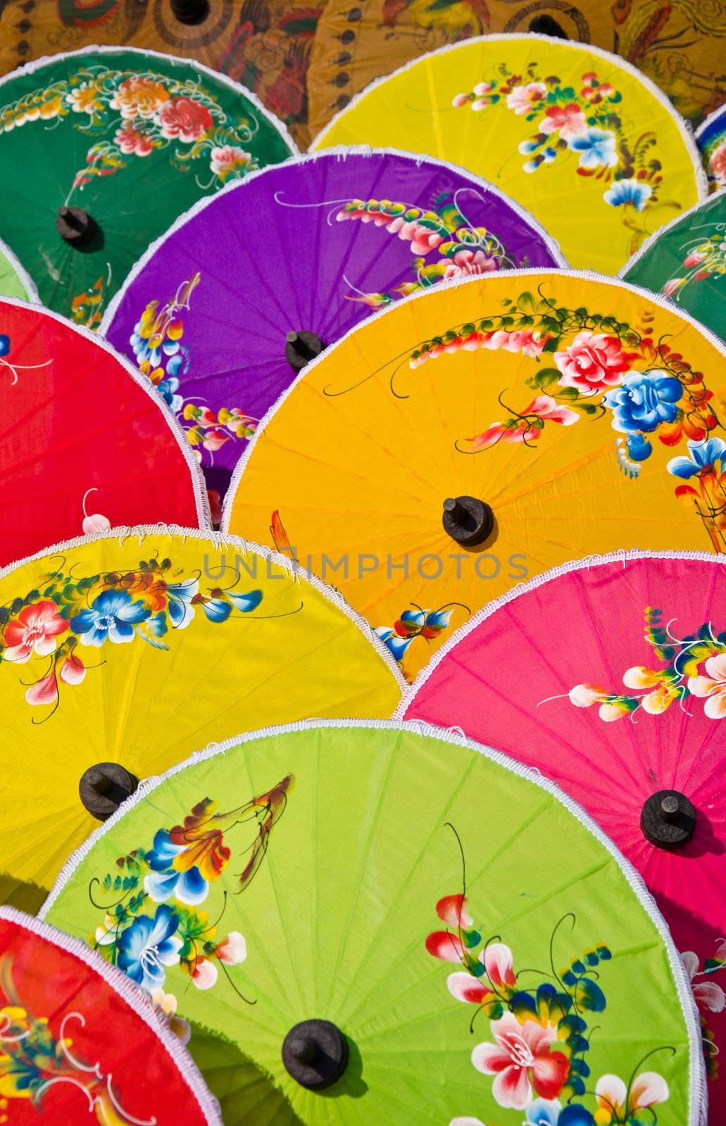 handmade thai umbrellas