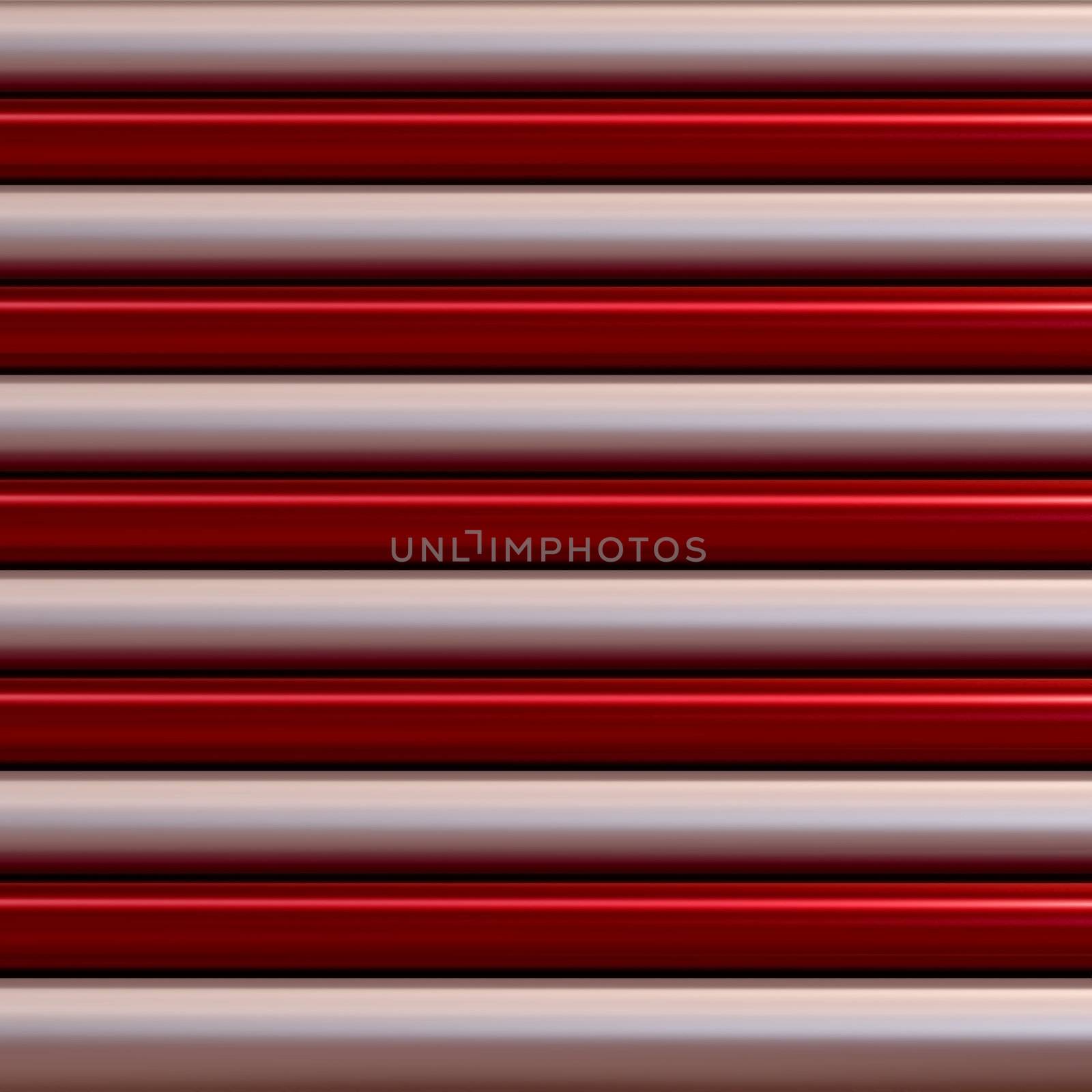 red metallic and silver color of pipes as texture