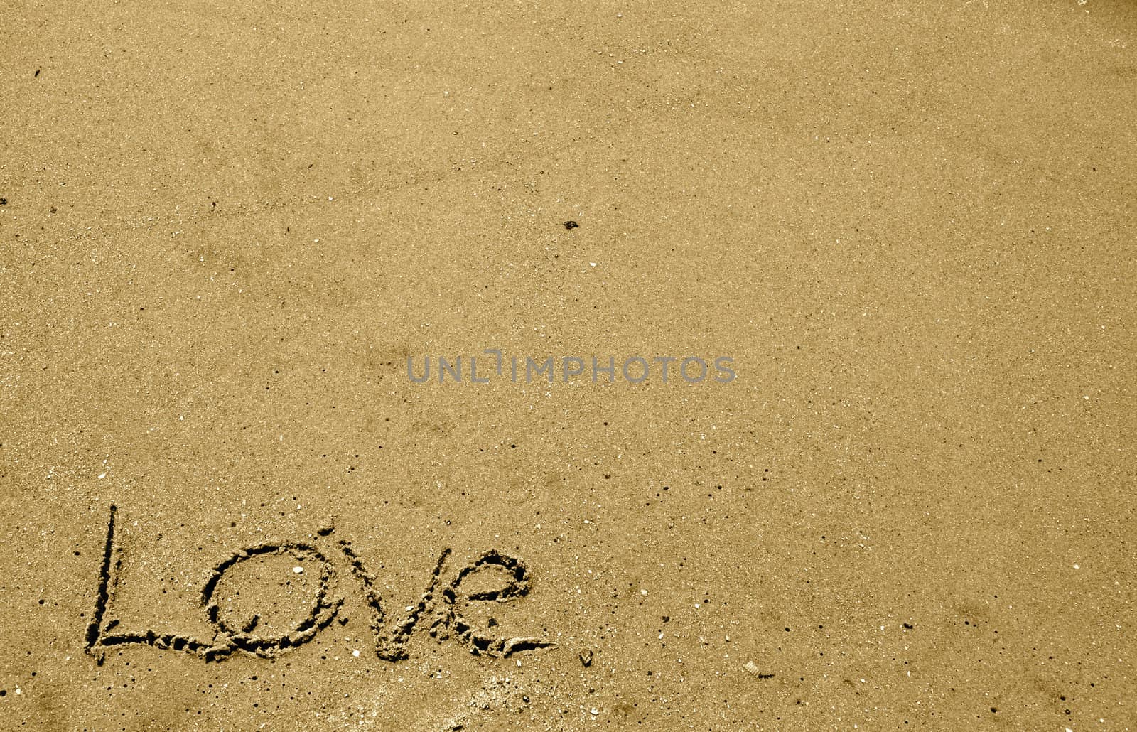 Love In the Sand by RefocusPhoto