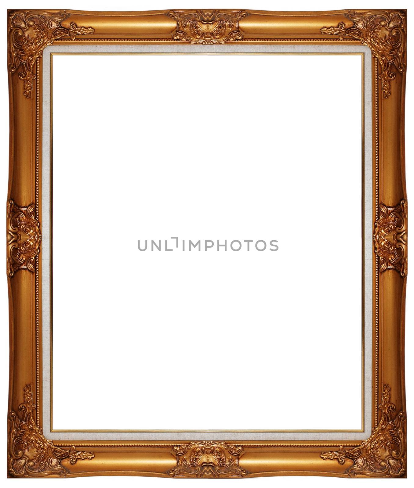 photo frame isolated on white background