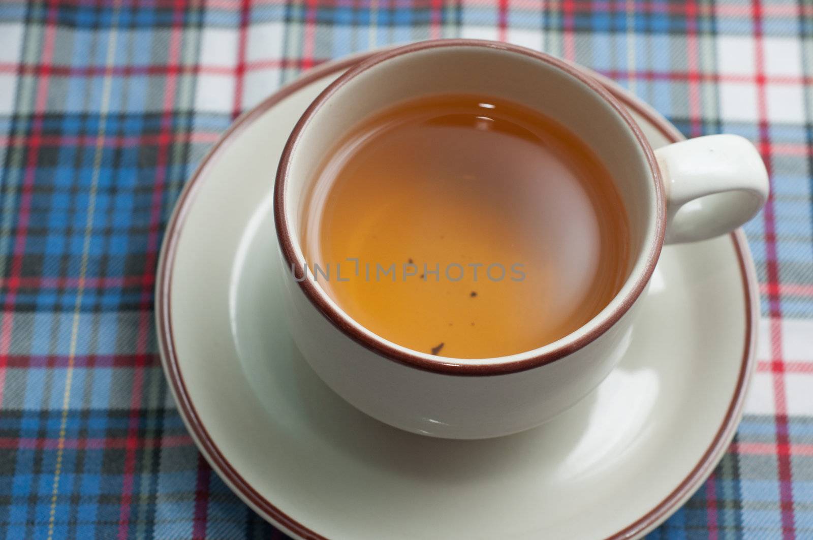 chinese hot tea in cup