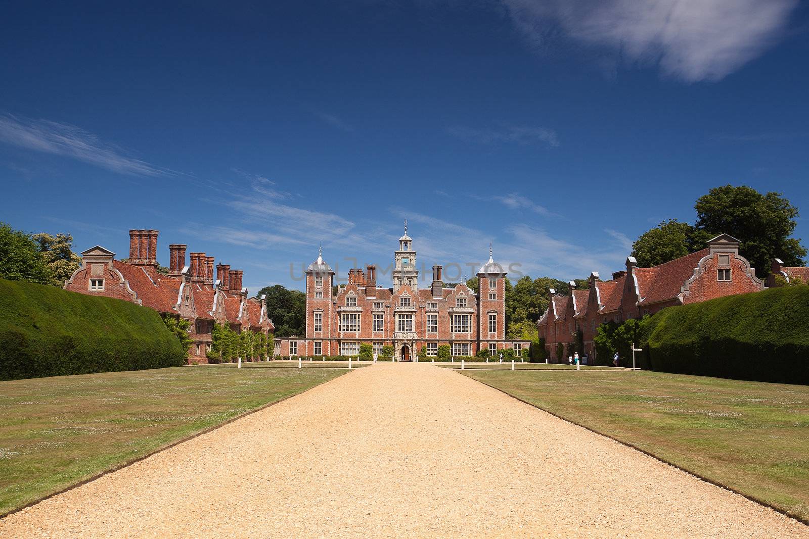 Famous Blickling Hall in Great Britain
