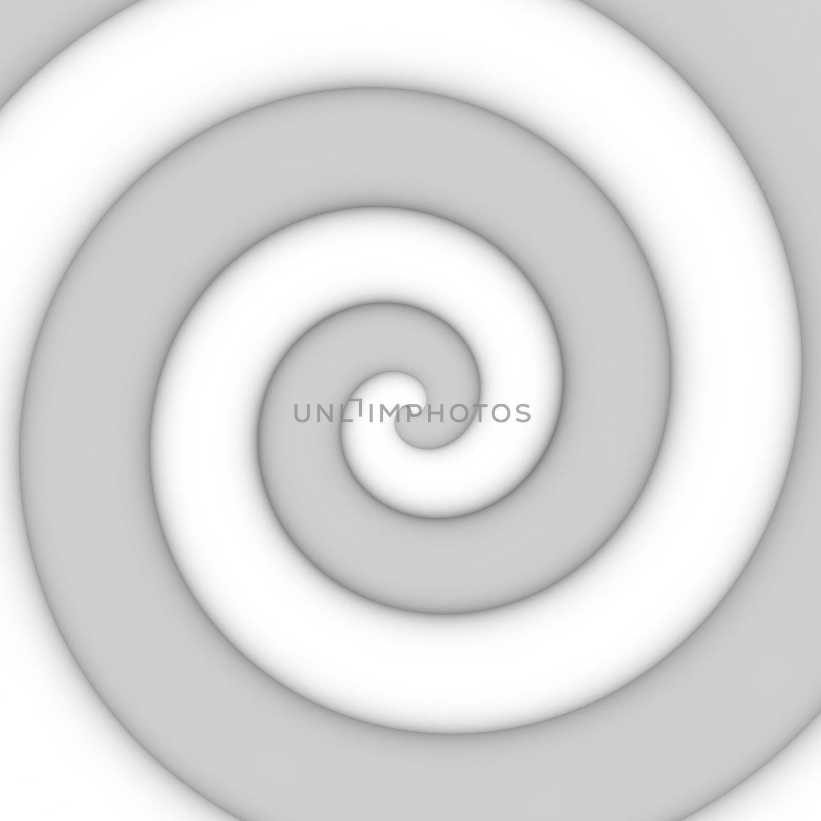 Abstract background of gray spiral swirl