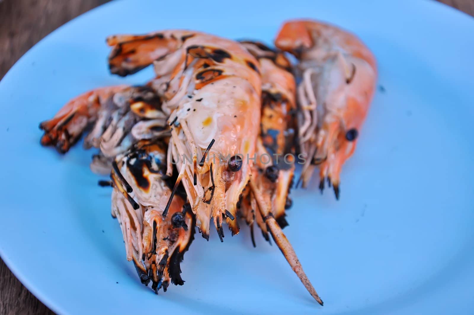grilled shrimps by phanlop88