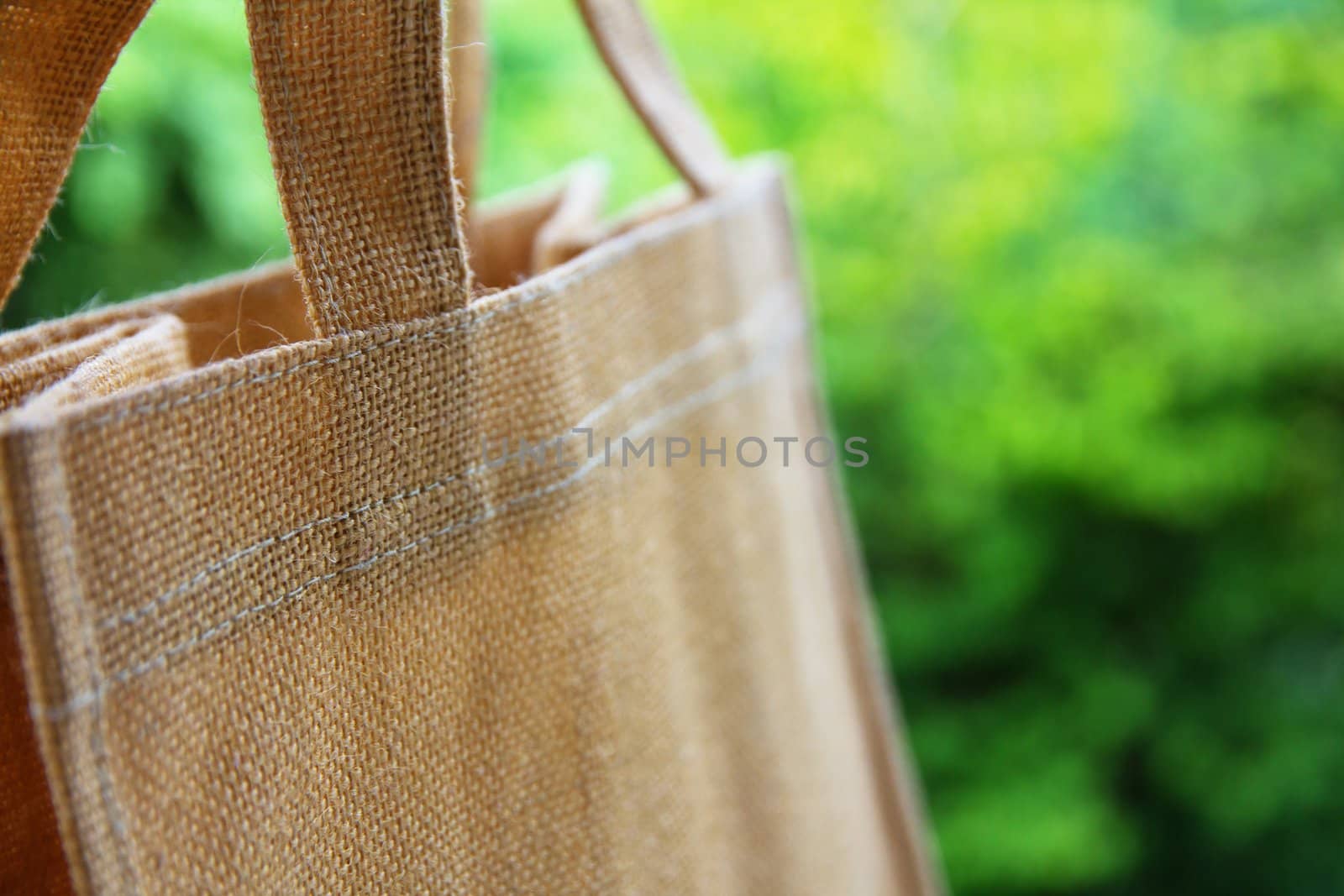 close up image of eco bag