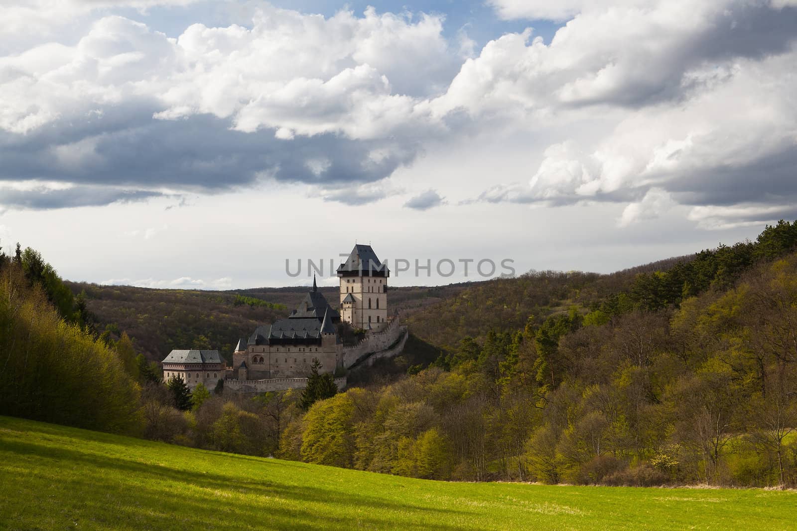 Karlstejn Castle in Czech Republic