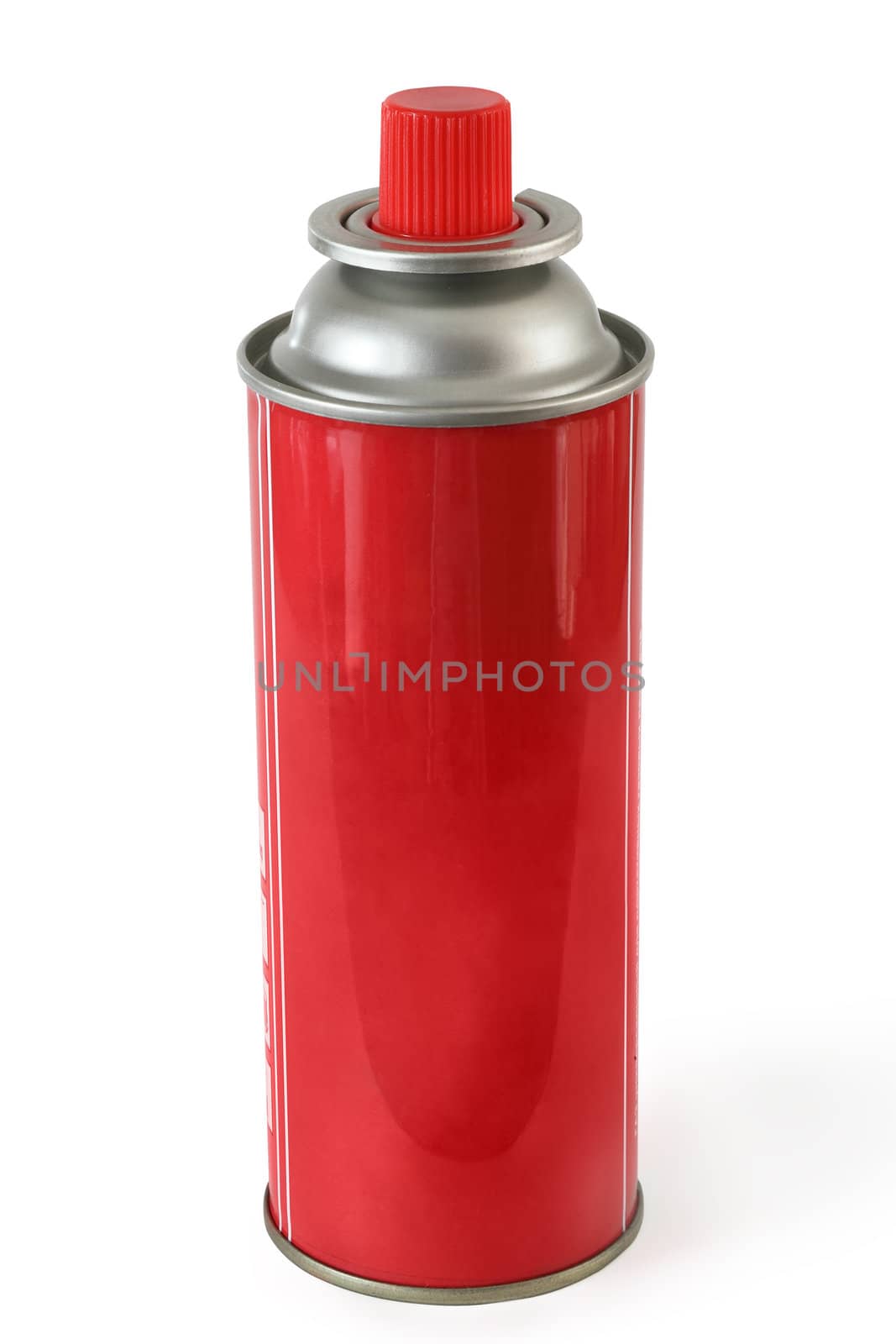 gas bottle isolated on white background