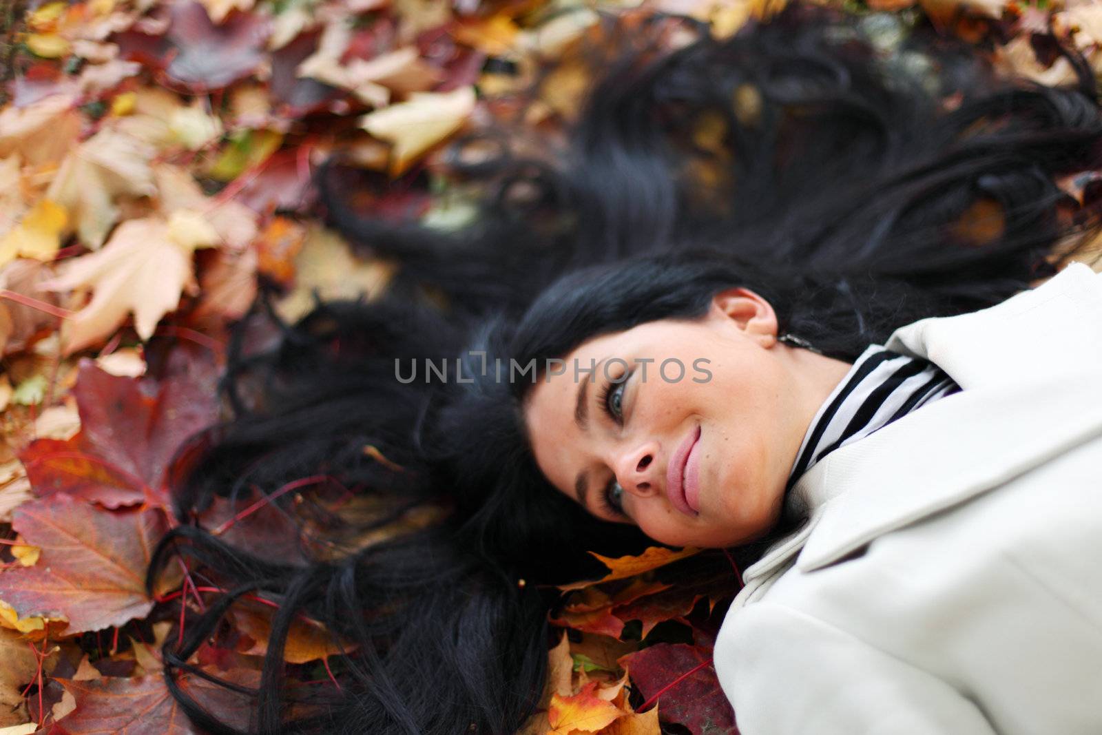 autumn woman by Yellowj