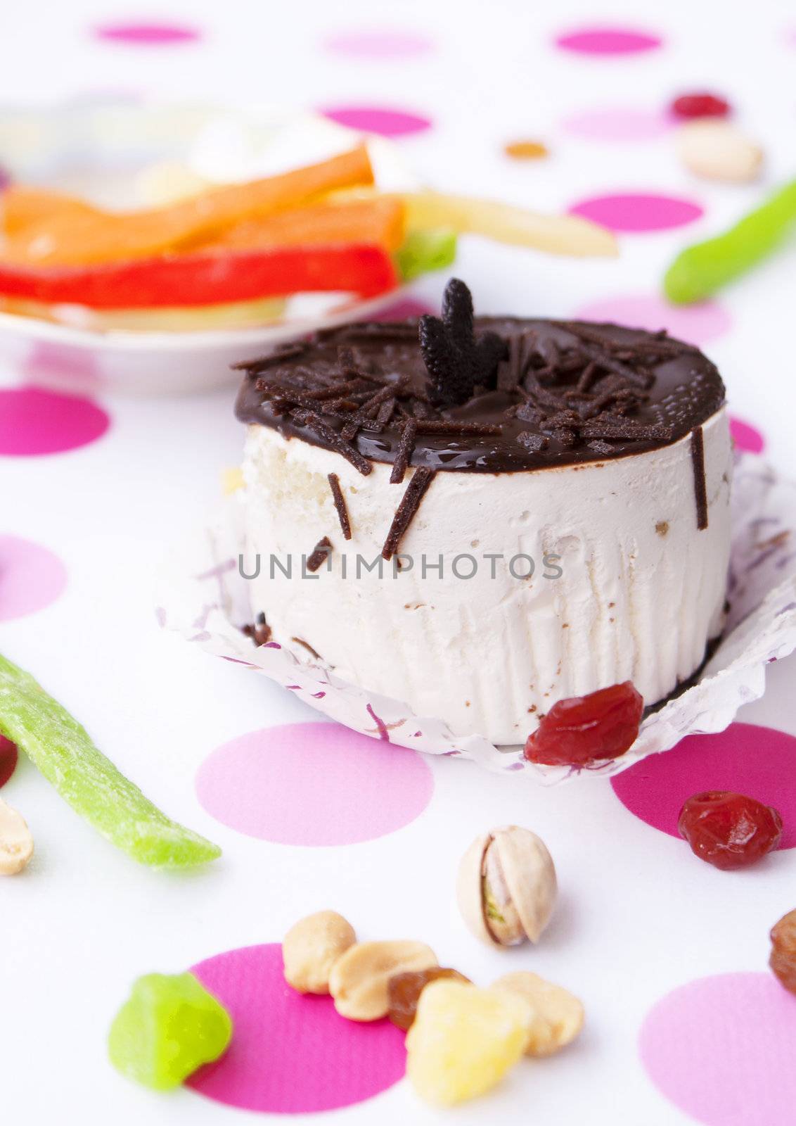 The fresh fruitcake and sweet by sergey150770SV