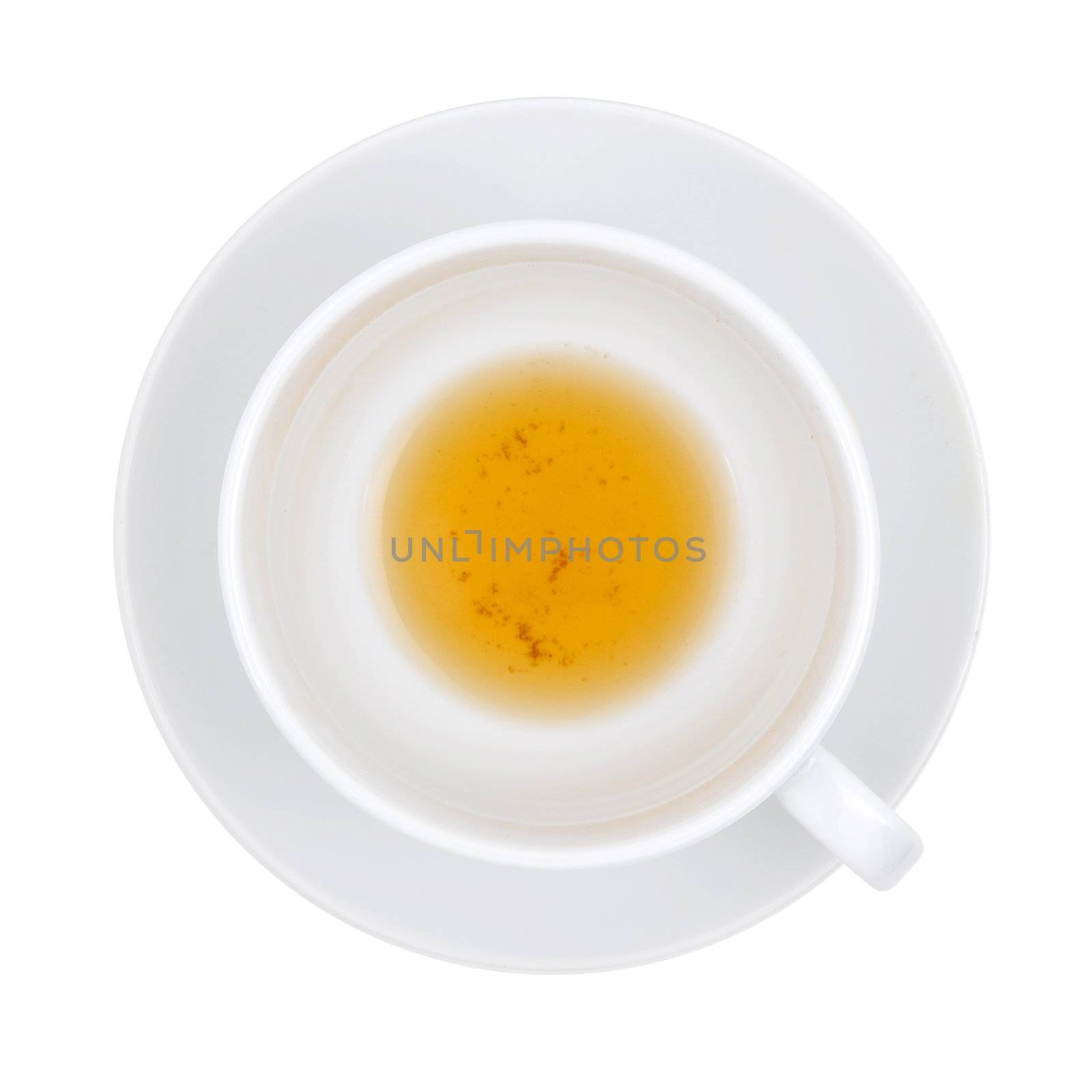 Cup of Tea with clipping path