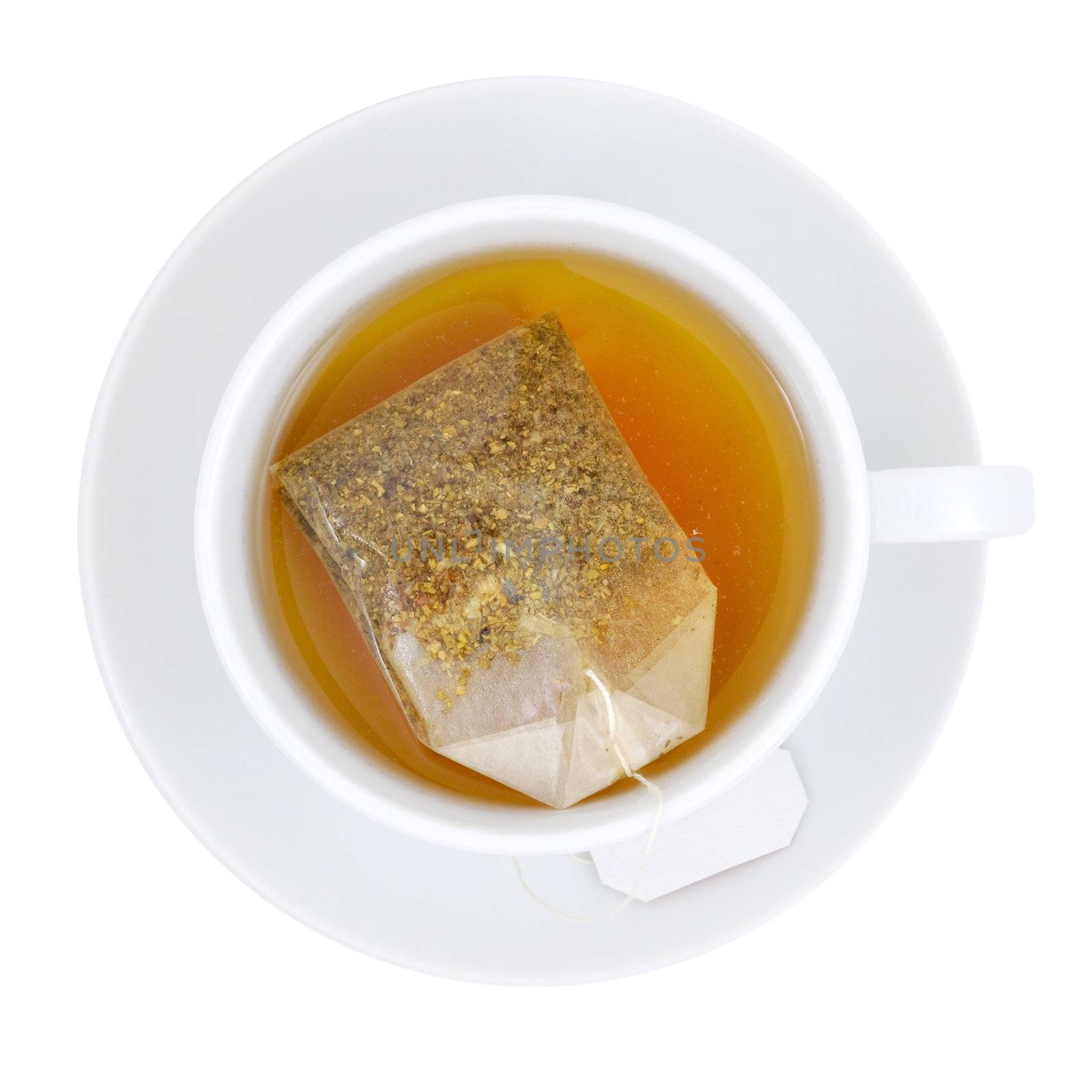 Cup of Tea with clipping path