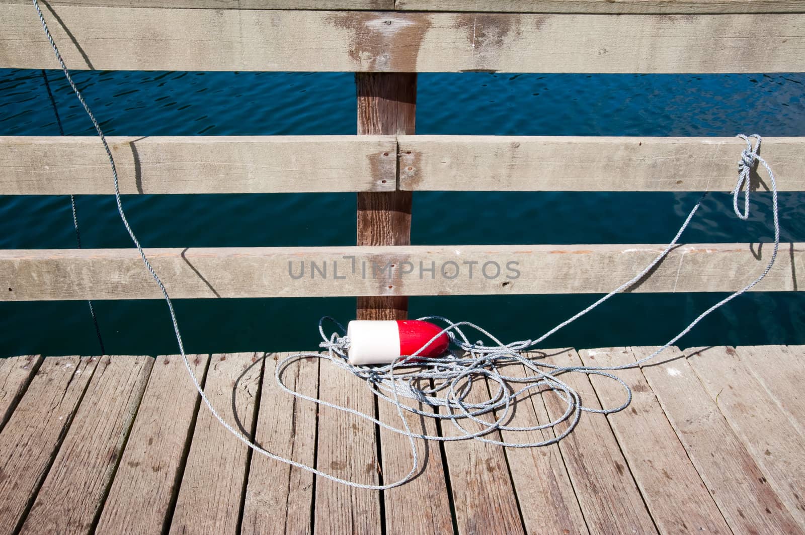 Deception State Pass Park pier and buoy