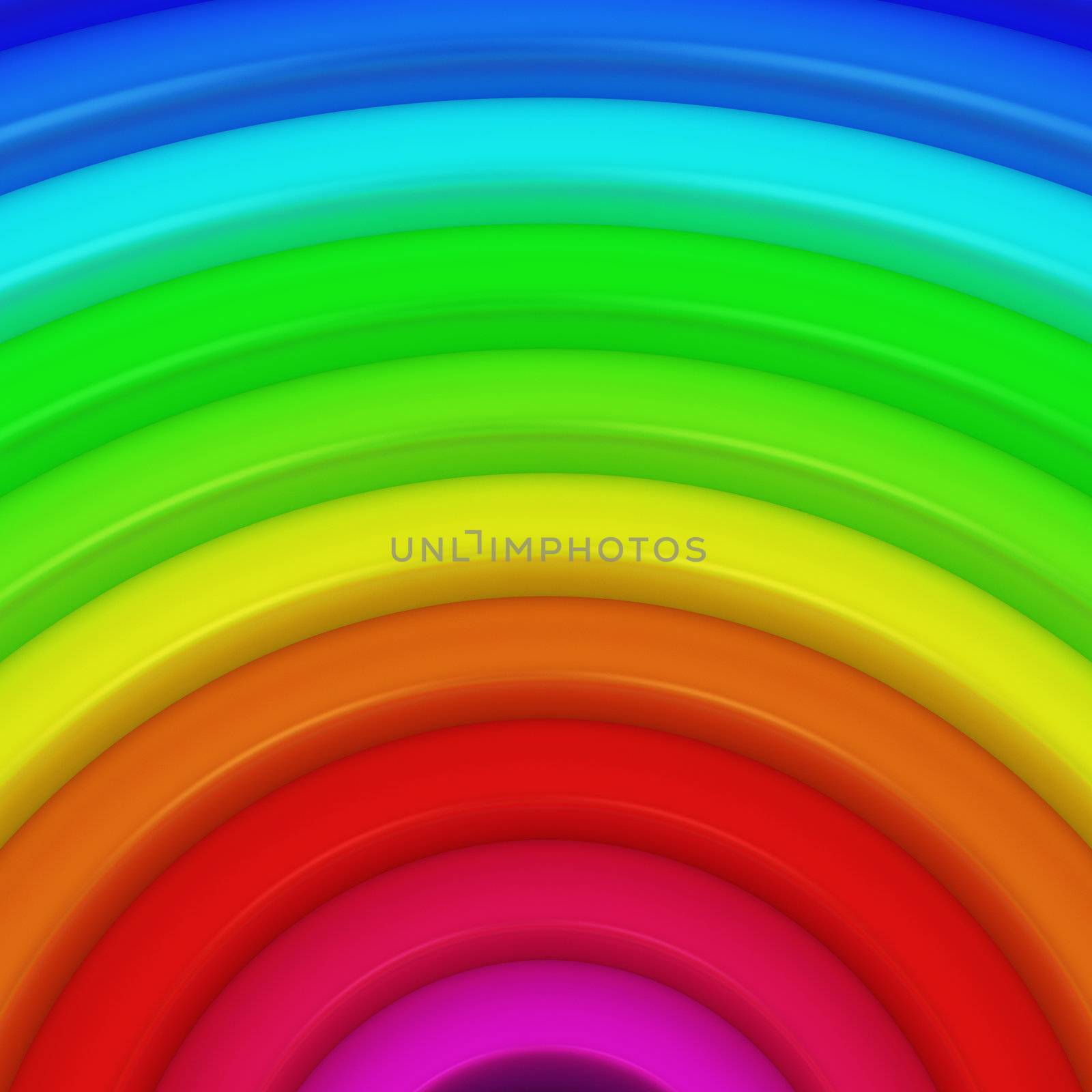 Segment of rainbow as a colorful background