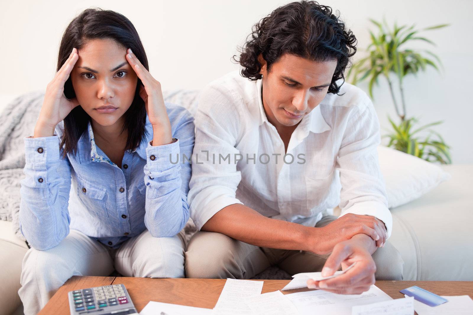 Young couple just found out they are broke