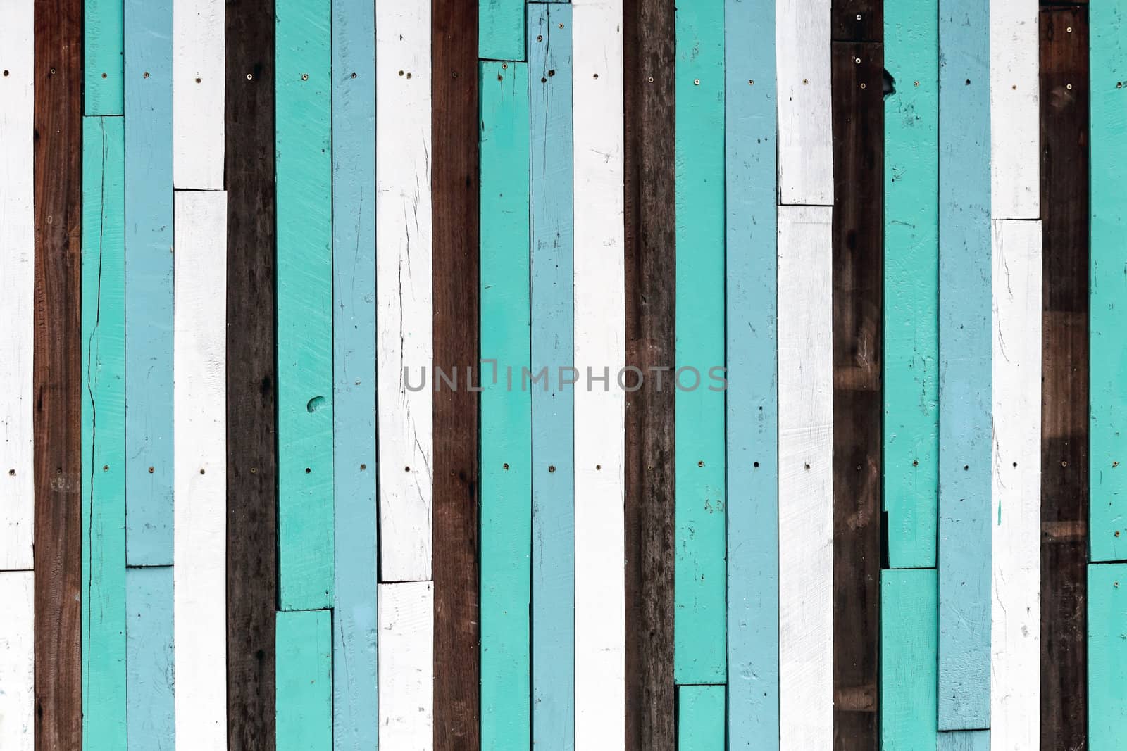 Abstract background of colorful wood texture.