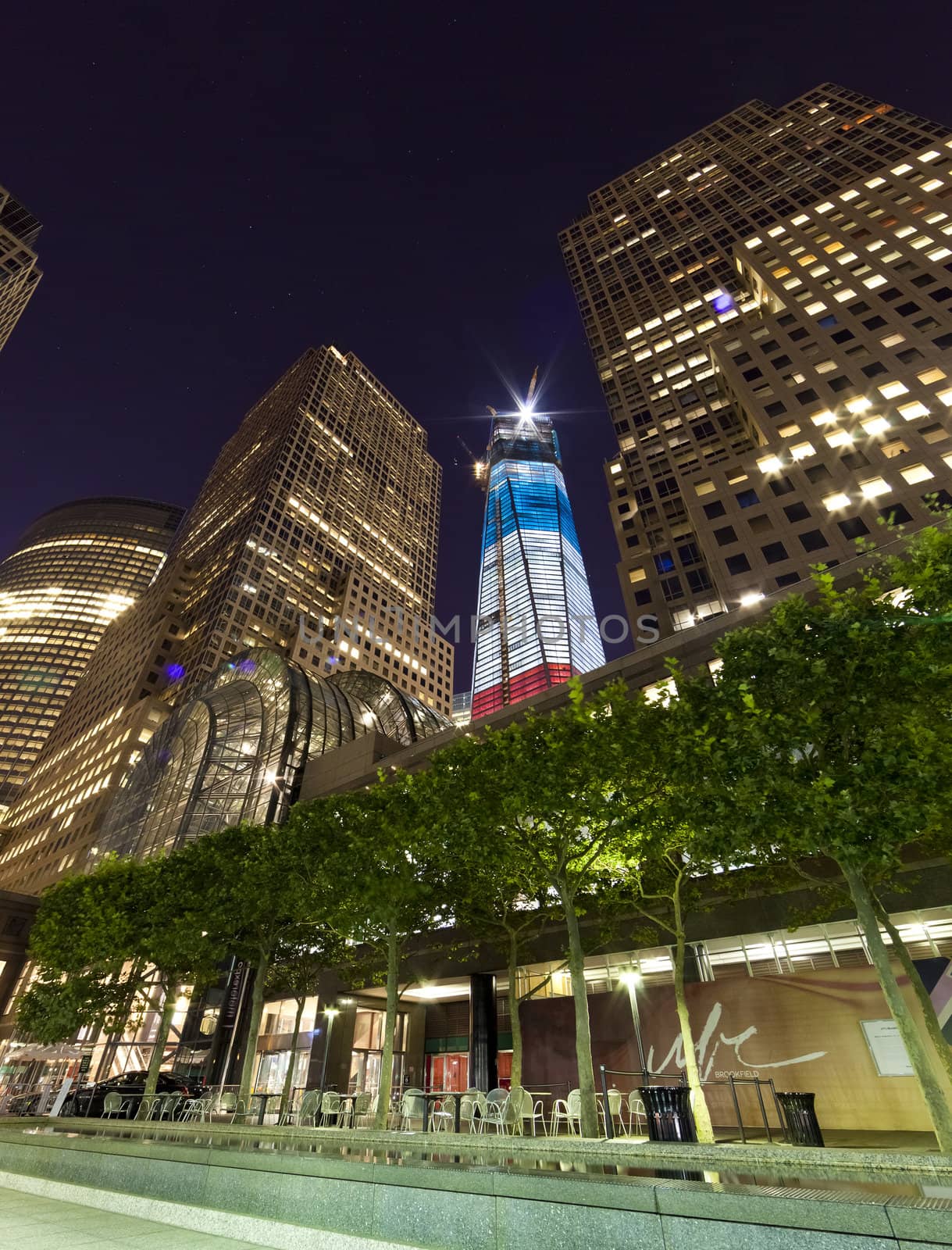 NEW YORK CITY - SEPTEMBER 16: One World Trade Center by hanusst