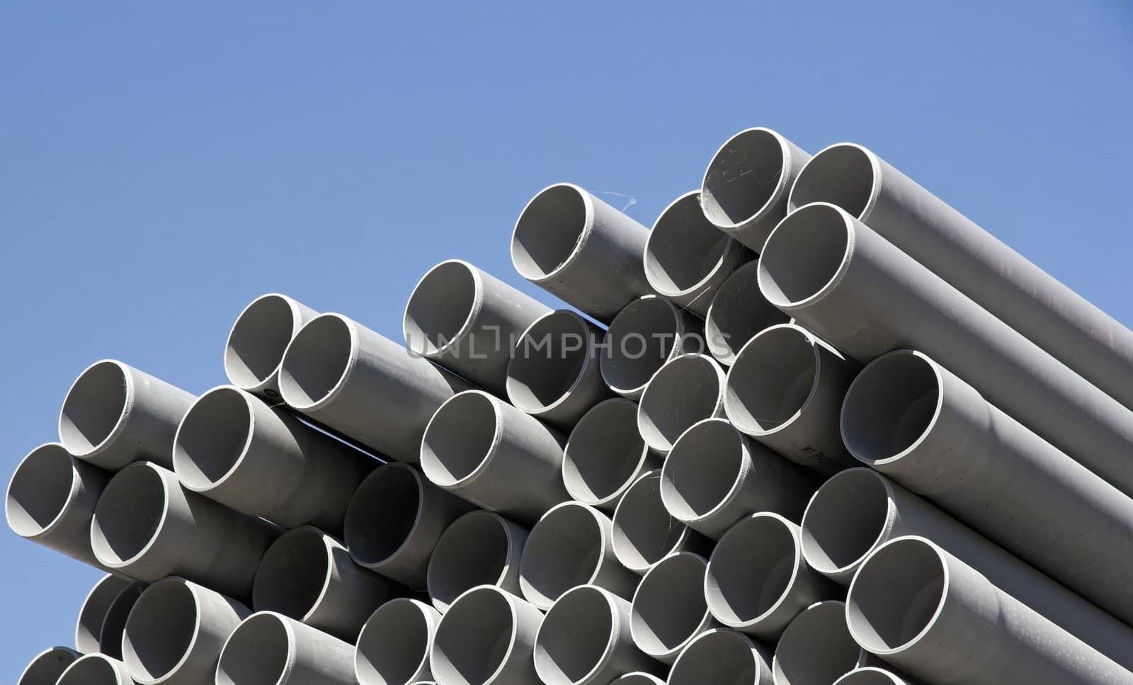 plastic pipes, zone of storage