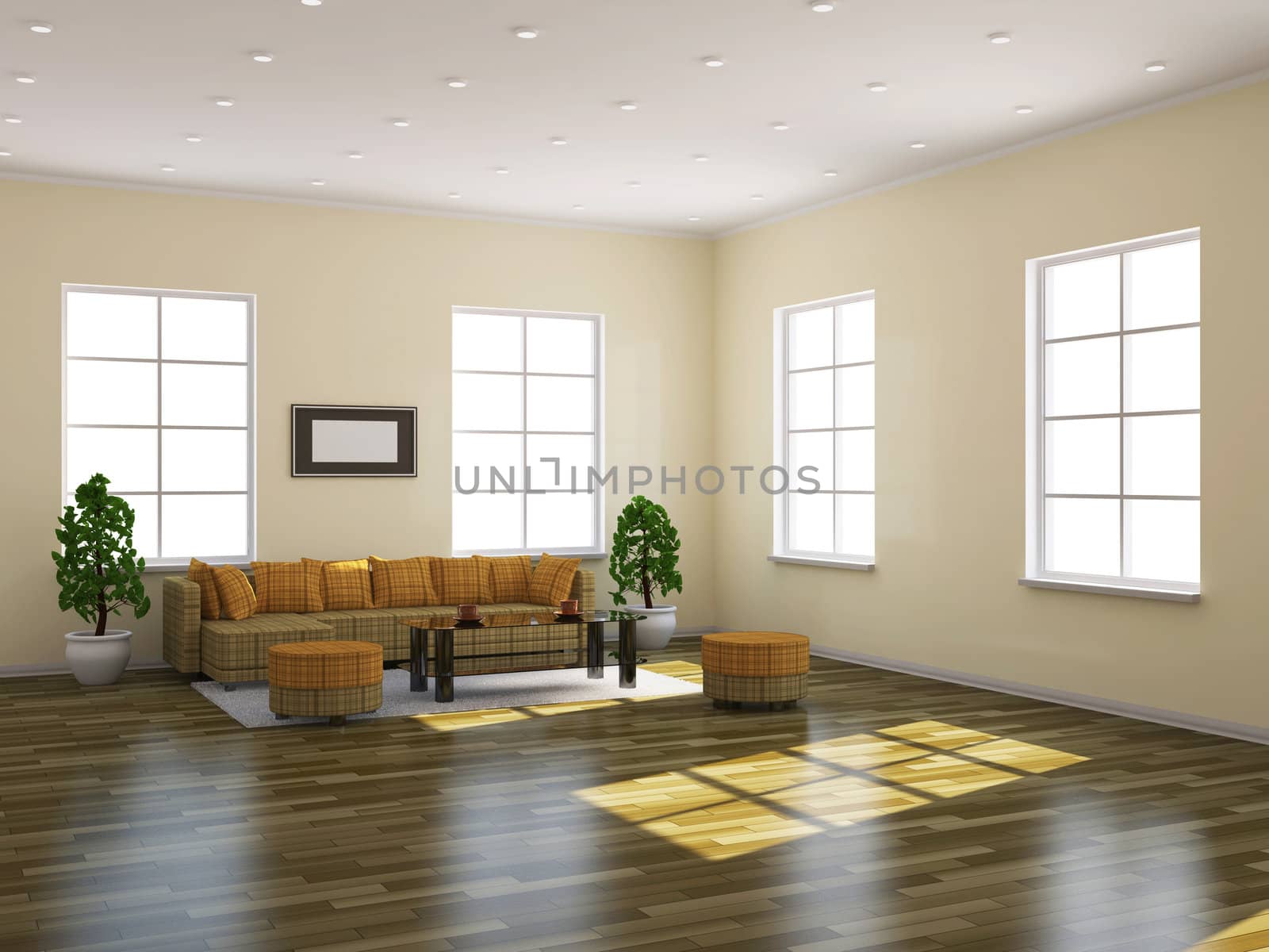 Room interior  by Astragal