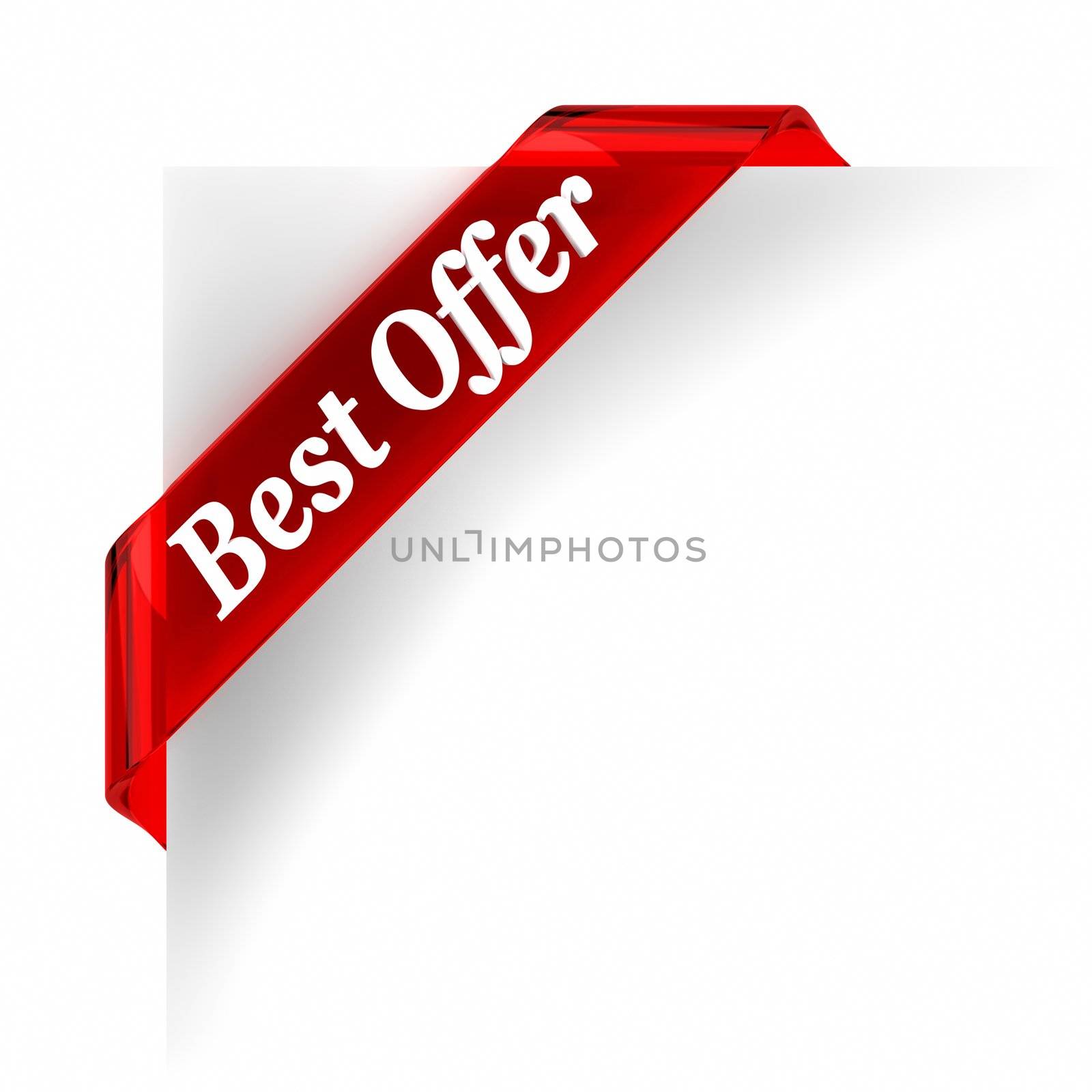 Best Offer Red Banner by OutStyle