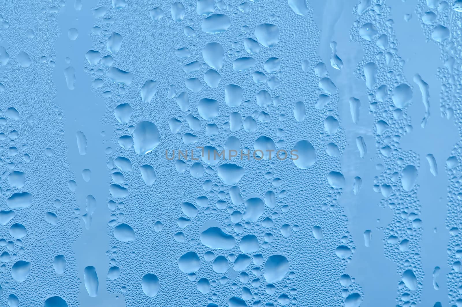 water bubbles on the window for background