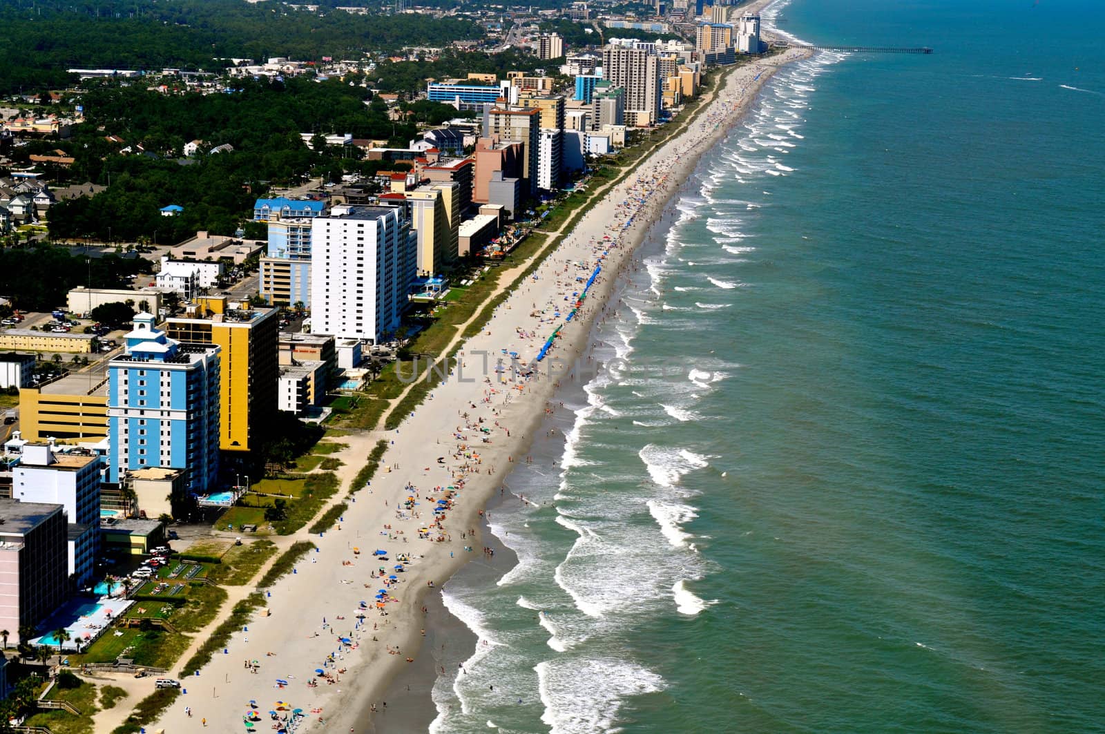 Myrtle Beach - Aerial View by RefocusPhoto