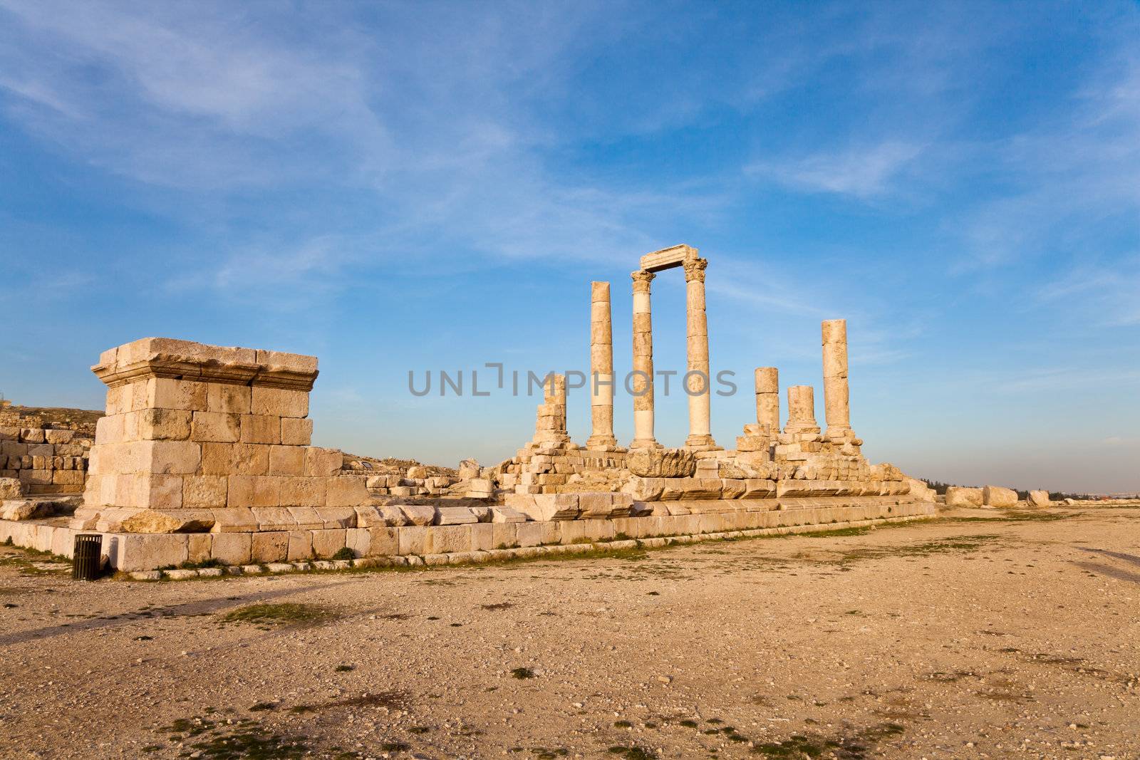 temple of hercules, amman, jordan