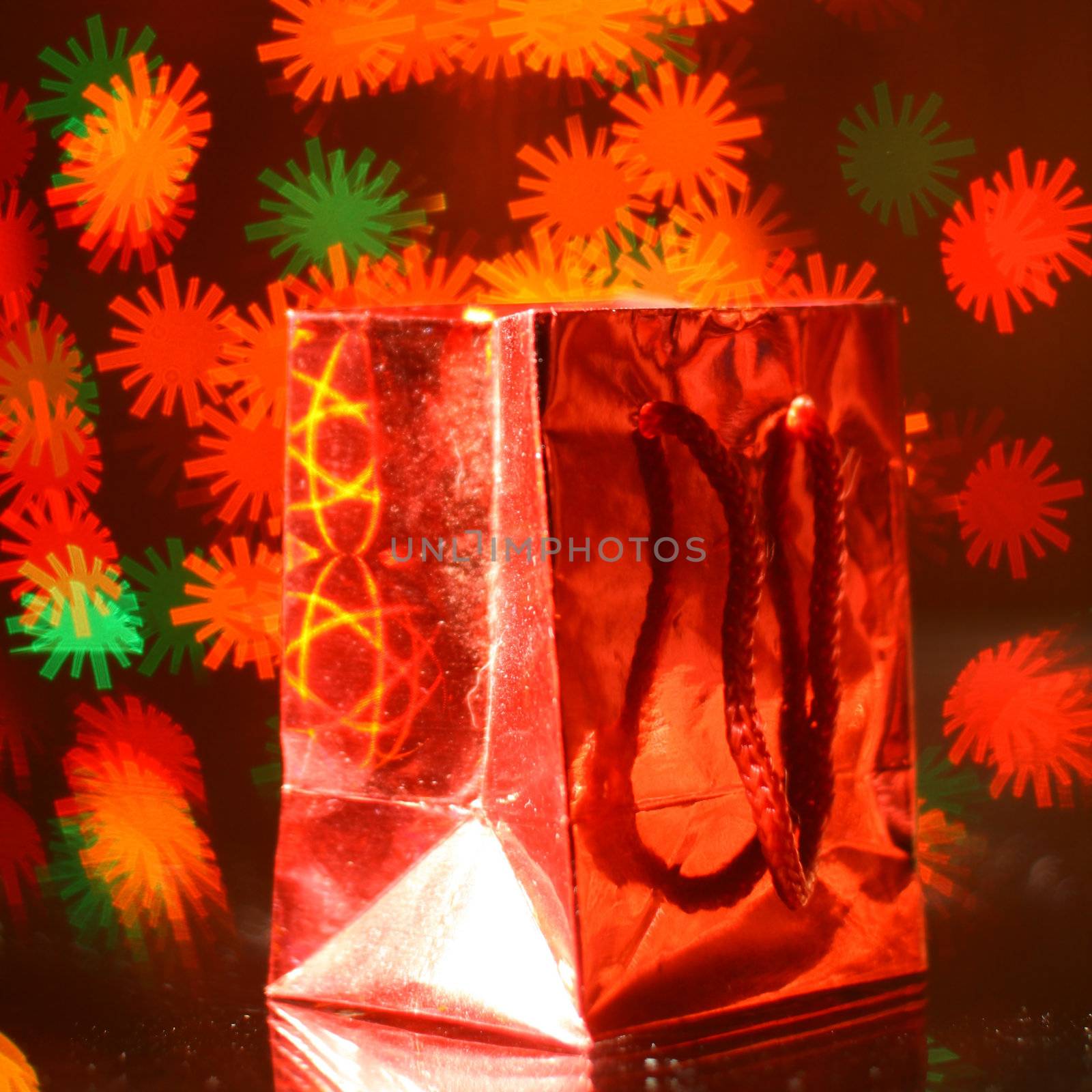 holiday gifts background warm stars 
