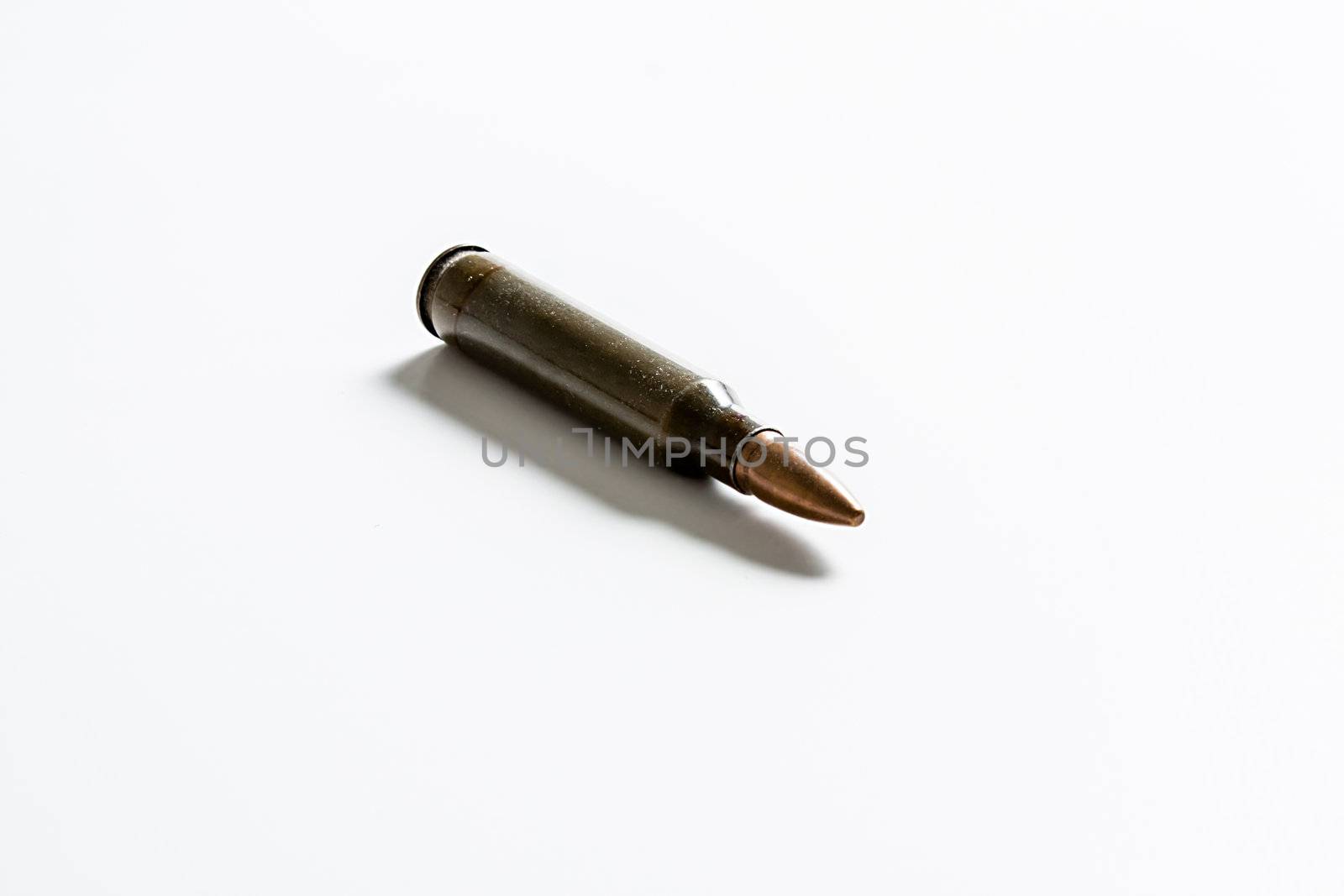 .223 round laying on it's side. 