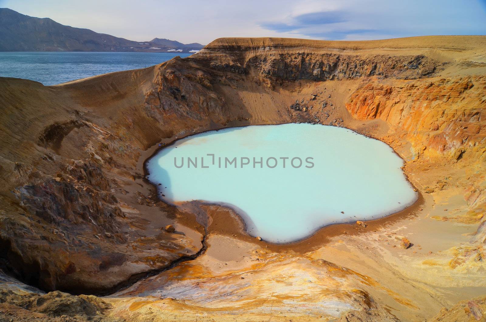 View of Viti crater, Askja, Iceland by martinm303